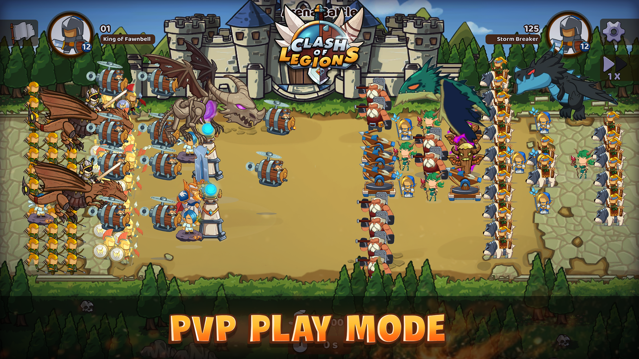 اسکرین شات 6 بازی Clash of Legions