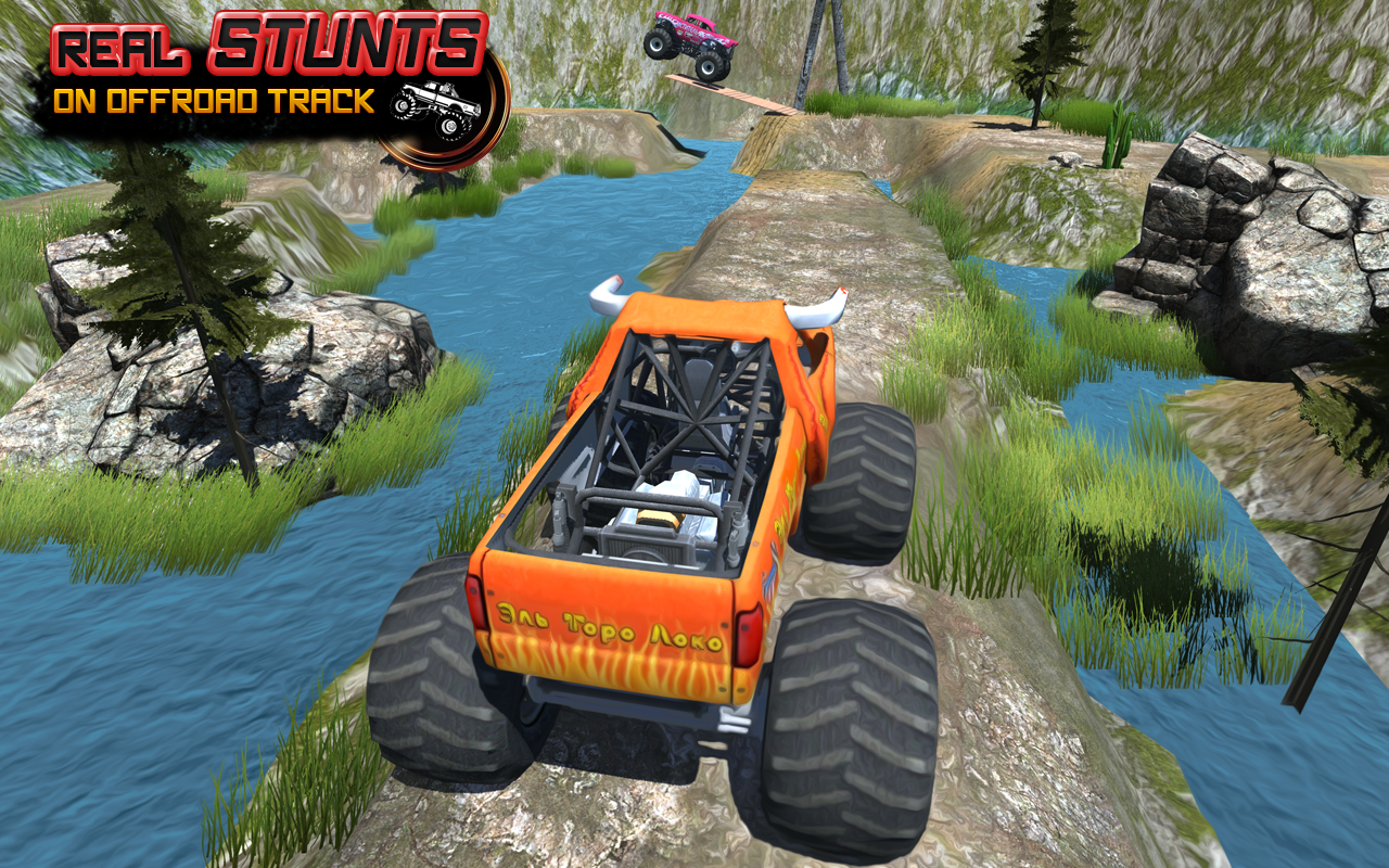 اسکرین شات 2 بازی Monster Truck Offroad Stunt 3D