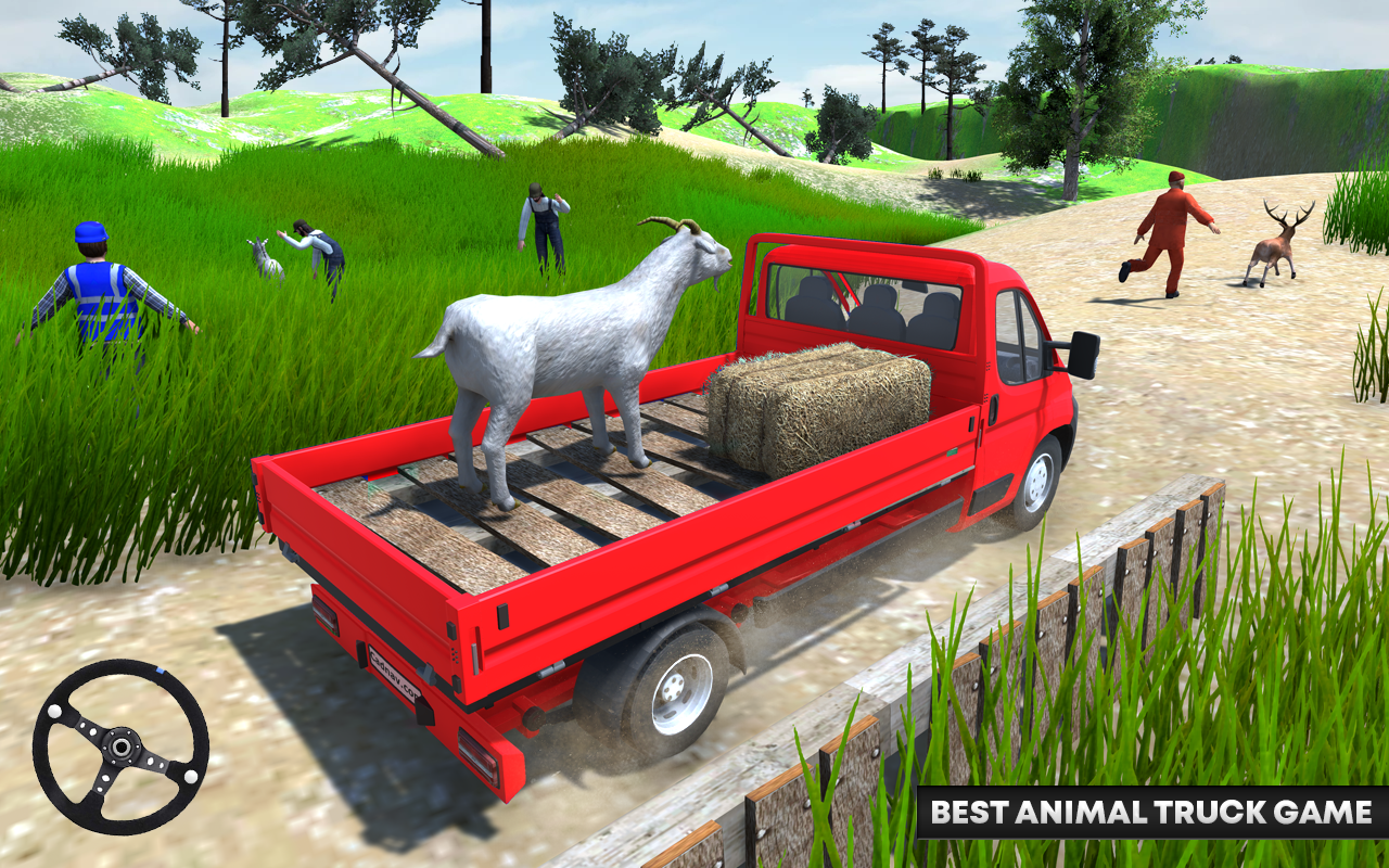 اسکرین شات 4 بازی Pickup Truck Cargo Transport D