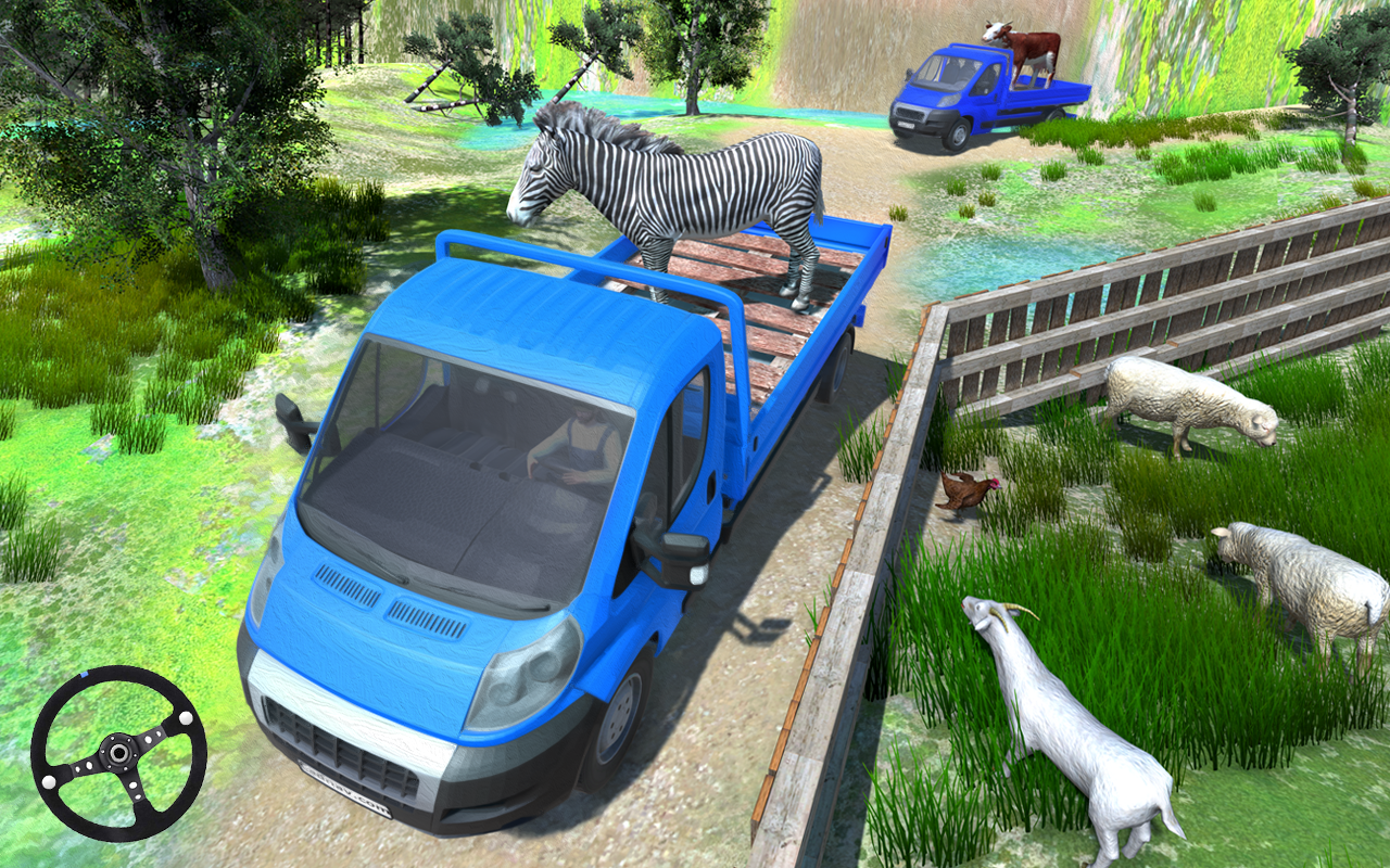 اسکرین شات 5 بازی Pickup Truck Cargo Transport D