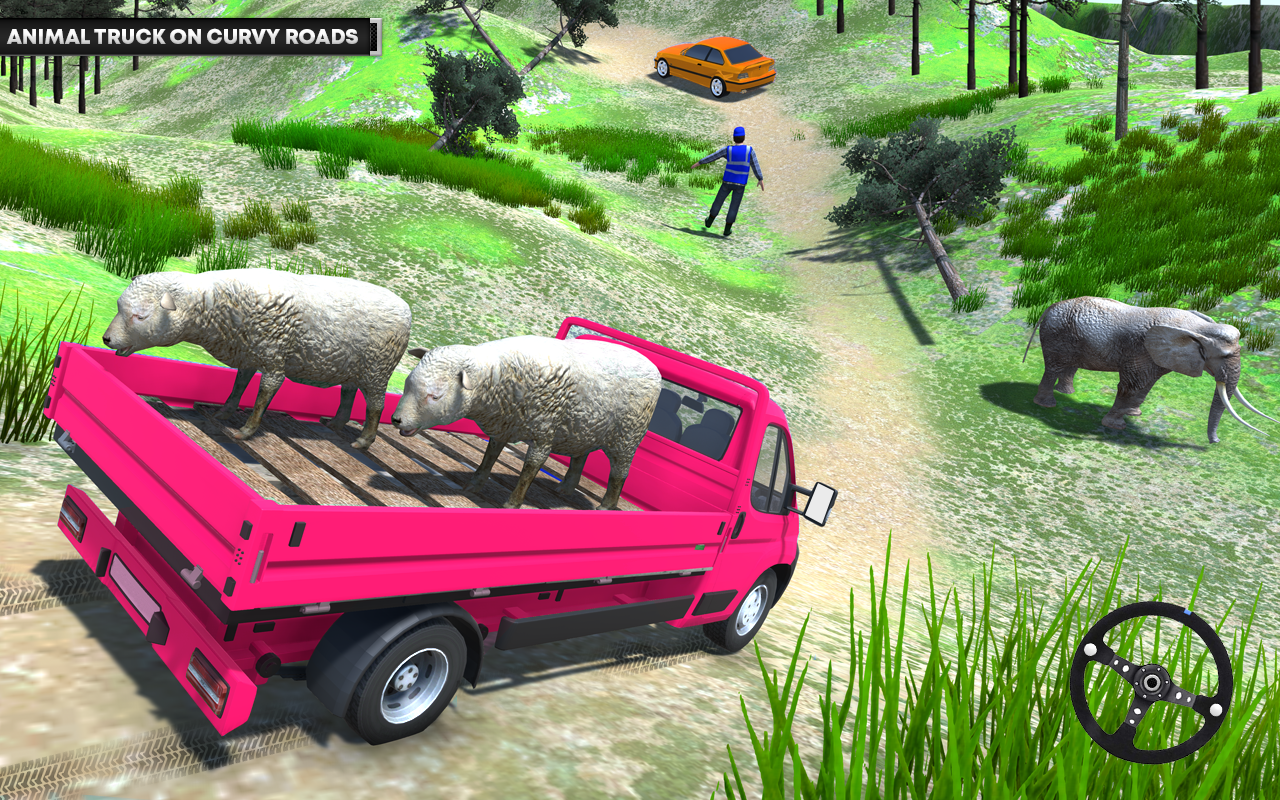 اسکرین شات 2 بازی Pickup Truck Cargo Transport D