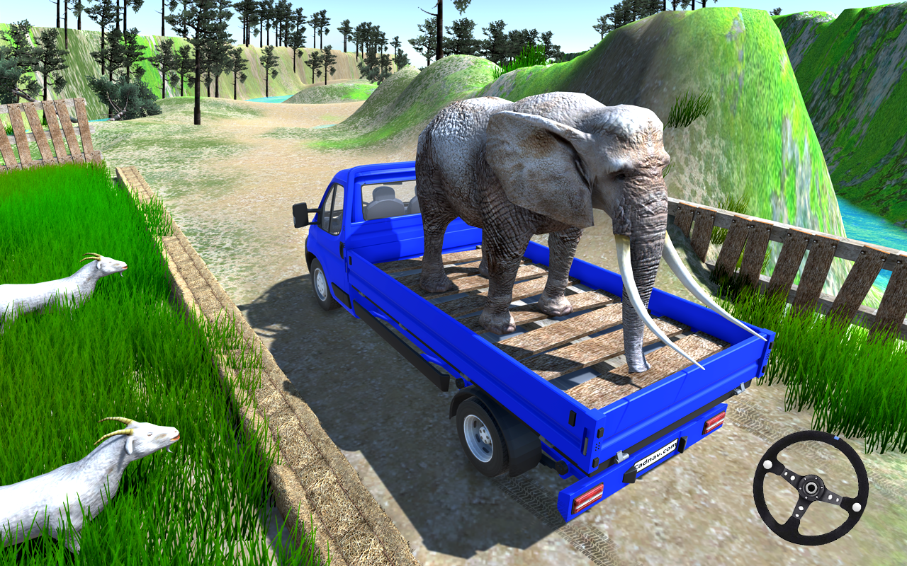 اسکرین شات 3 بازی Pickup Truck Cargo Transport D