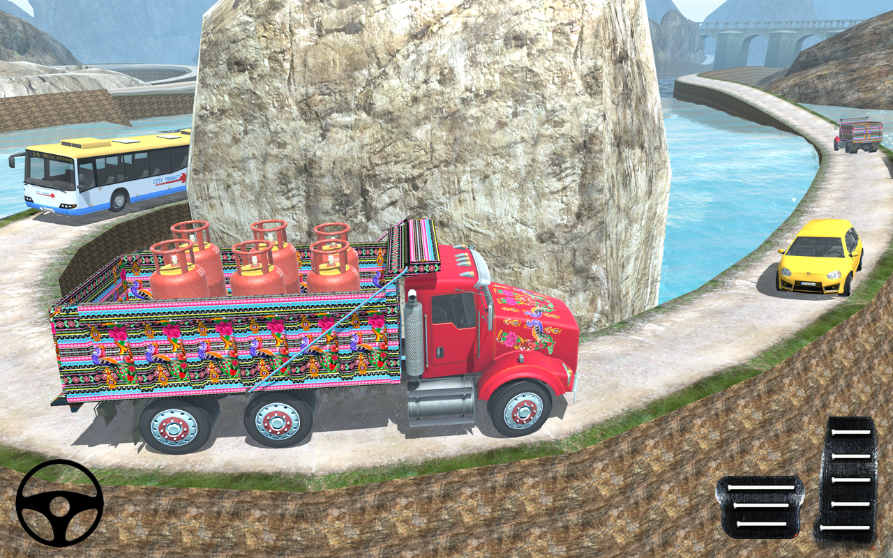 اسکرین شات 5 بازی Indian Cargo Truck Driving 3D