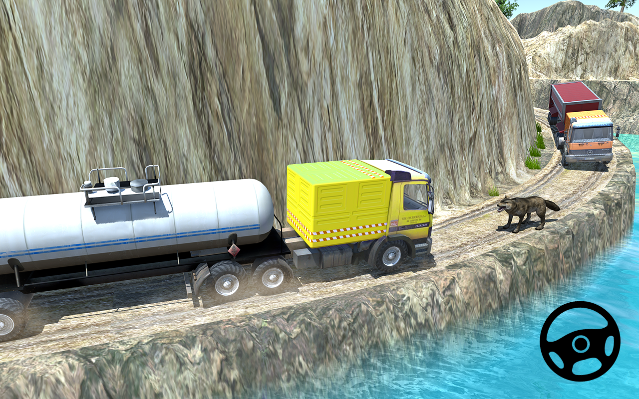 اسکرین شات 5 بازی Oil Truck Transport Truck Game