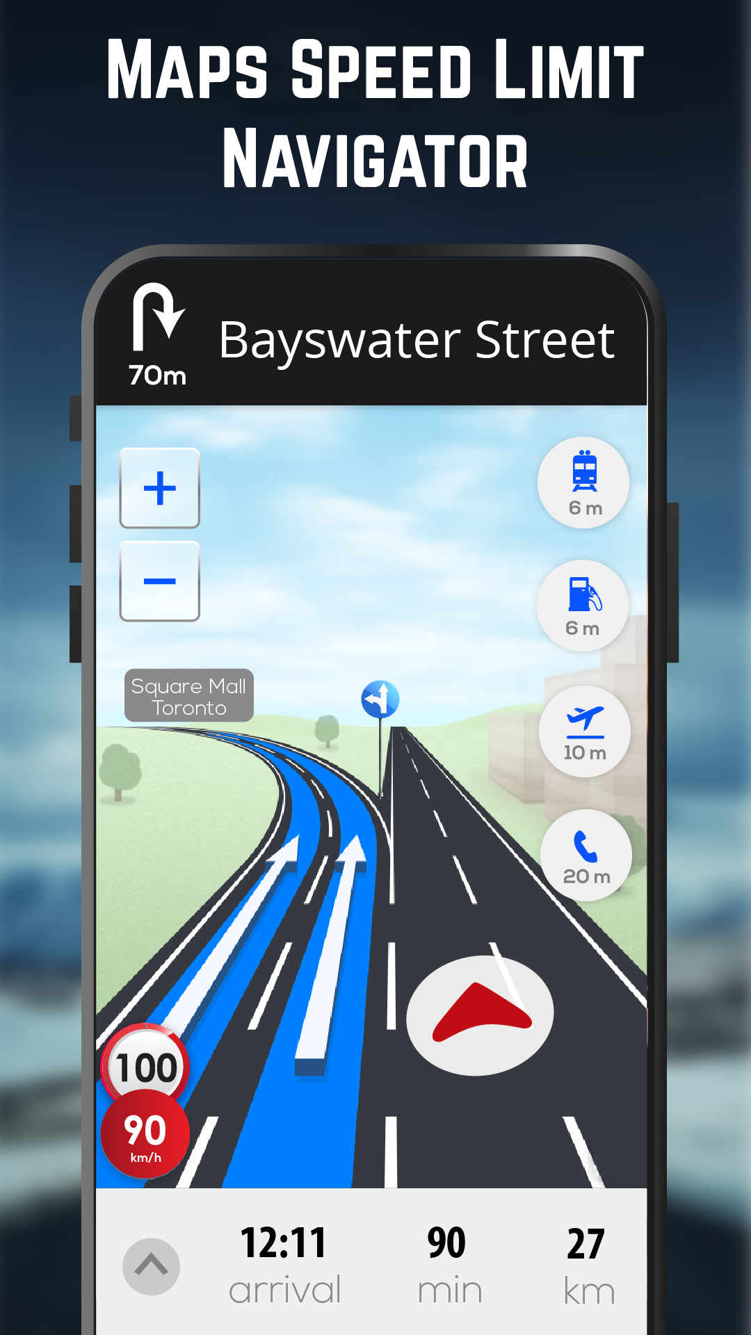 اسکرین شات 4 برنامه GPS Maps Navigation Place Find