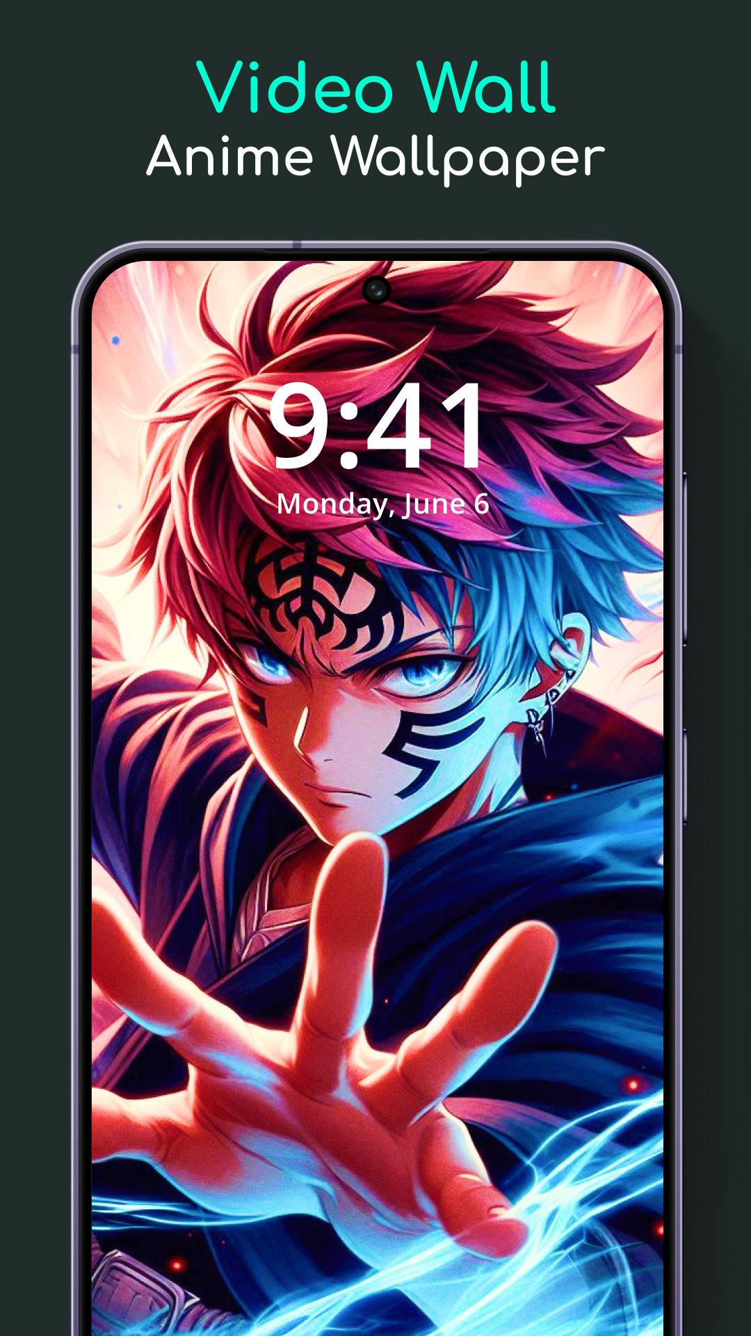 اسکرین شات 3 برنامه Video Wall - Anime Wallpaper