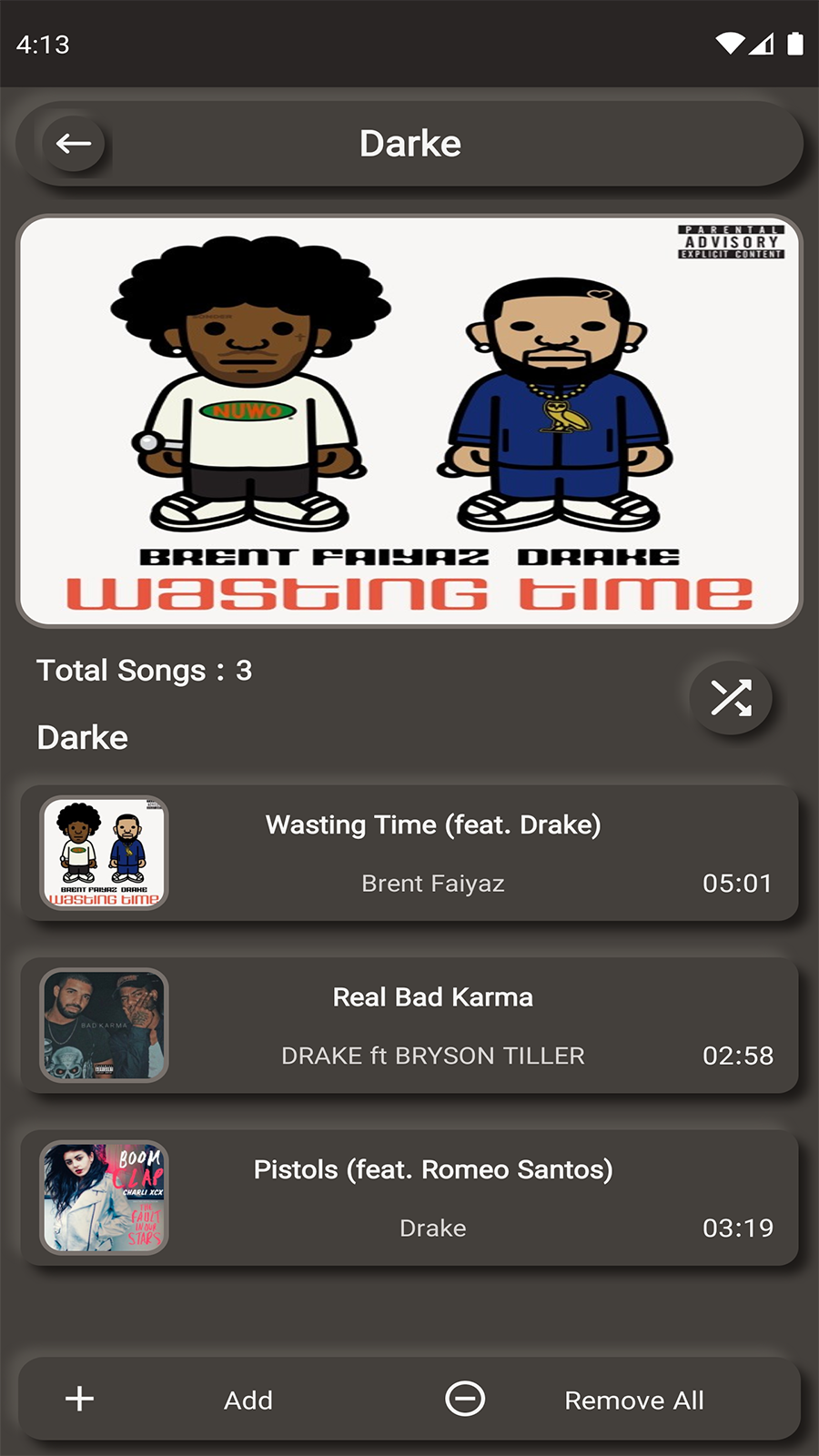 اسکرین شات 6 برنامه نئو موزیک پلیر