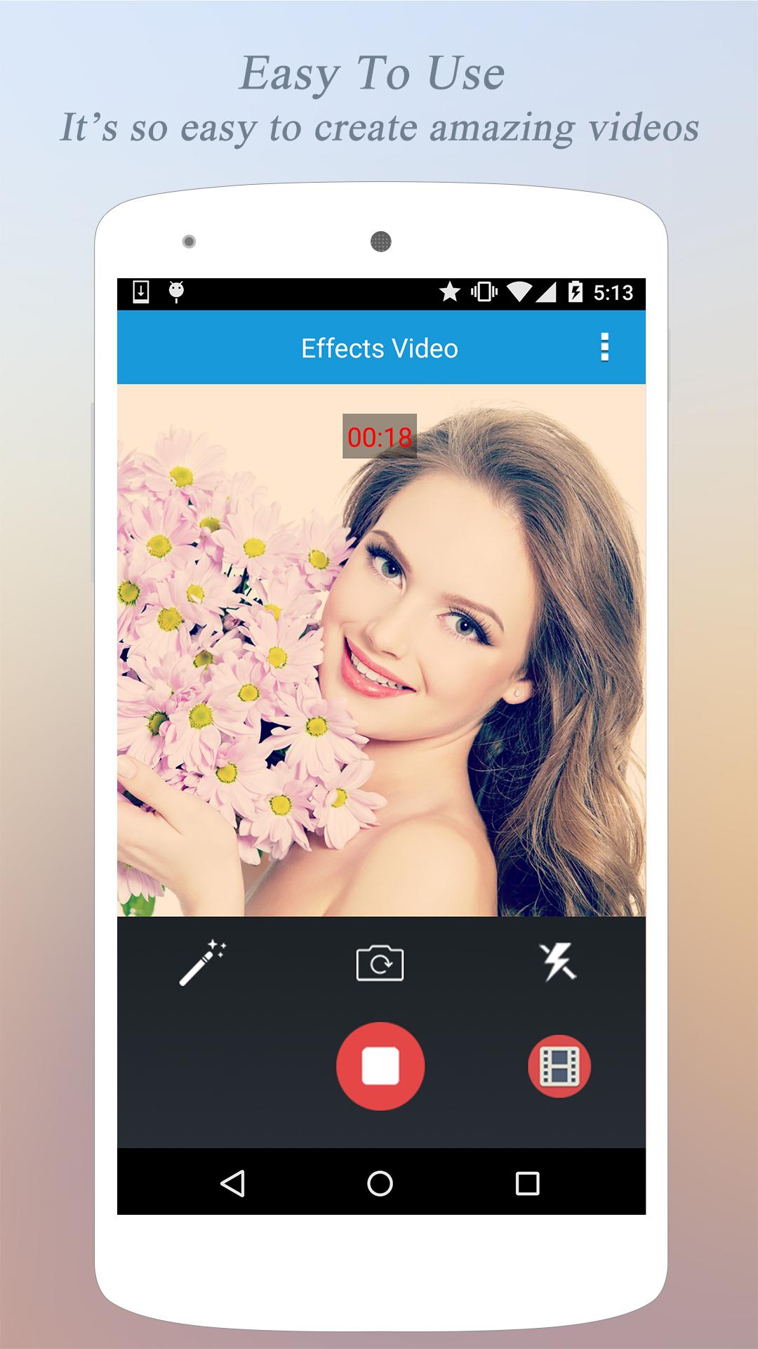 اسکرین شات 3 برنامه Effects Video - Filters Camera