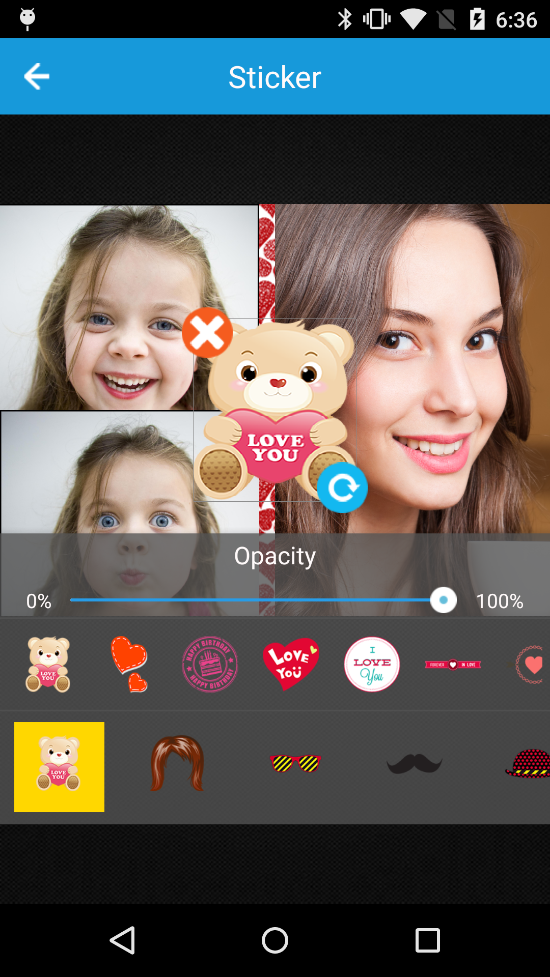 اسکرین شات 6 برنامه Photo Collage Editor