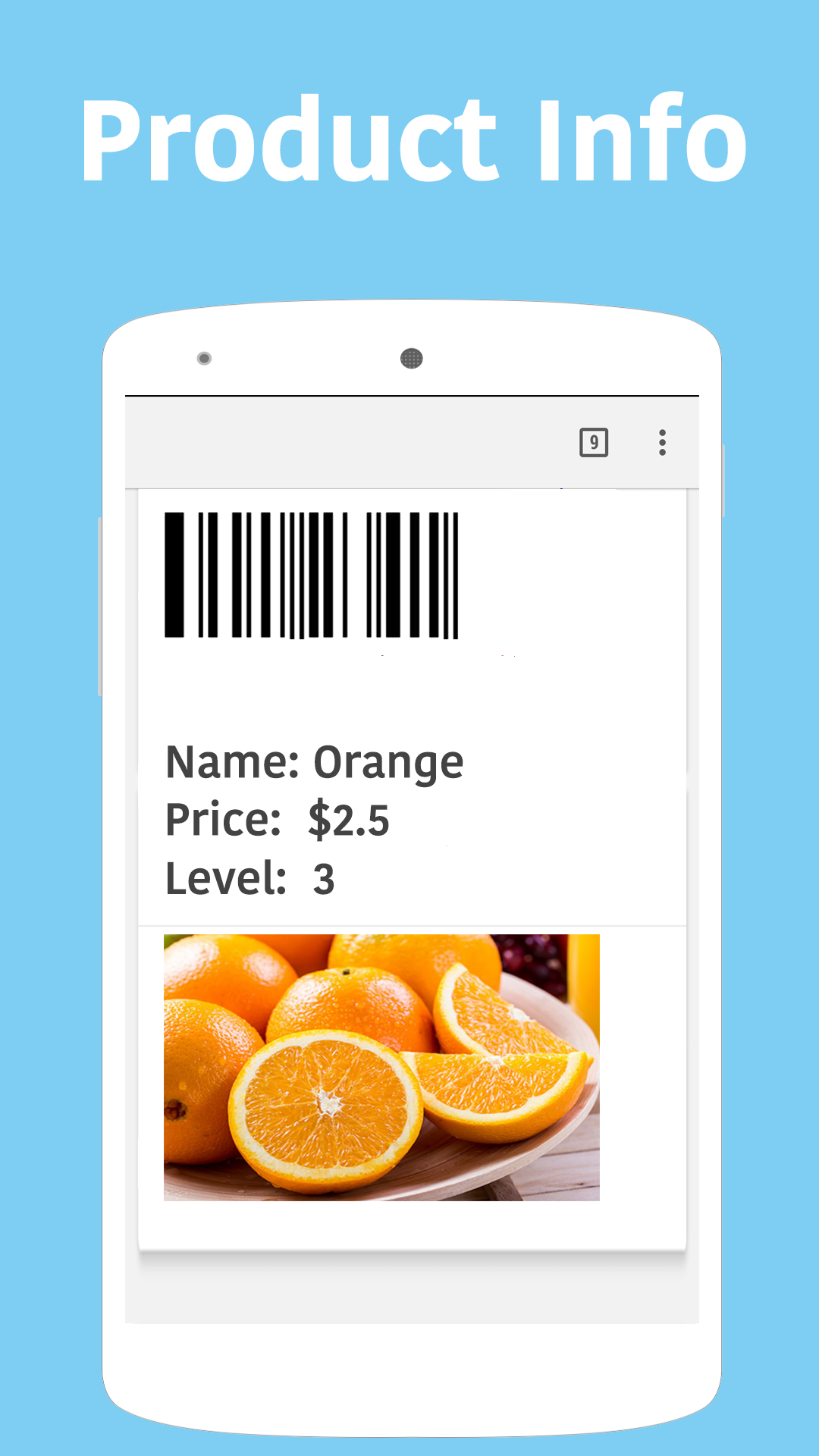 اسکرین شات 3 برنامه QR Barcode Scanner