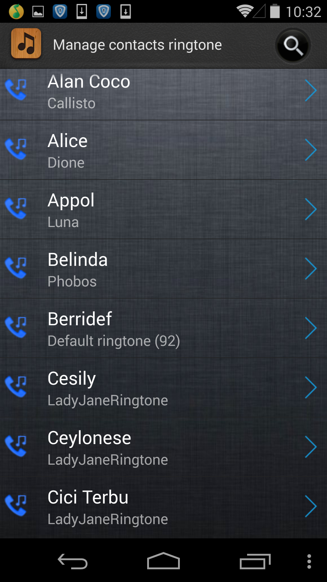 اسکرین شات 8 برنامه Ringtone Maker - MP3 Cutter