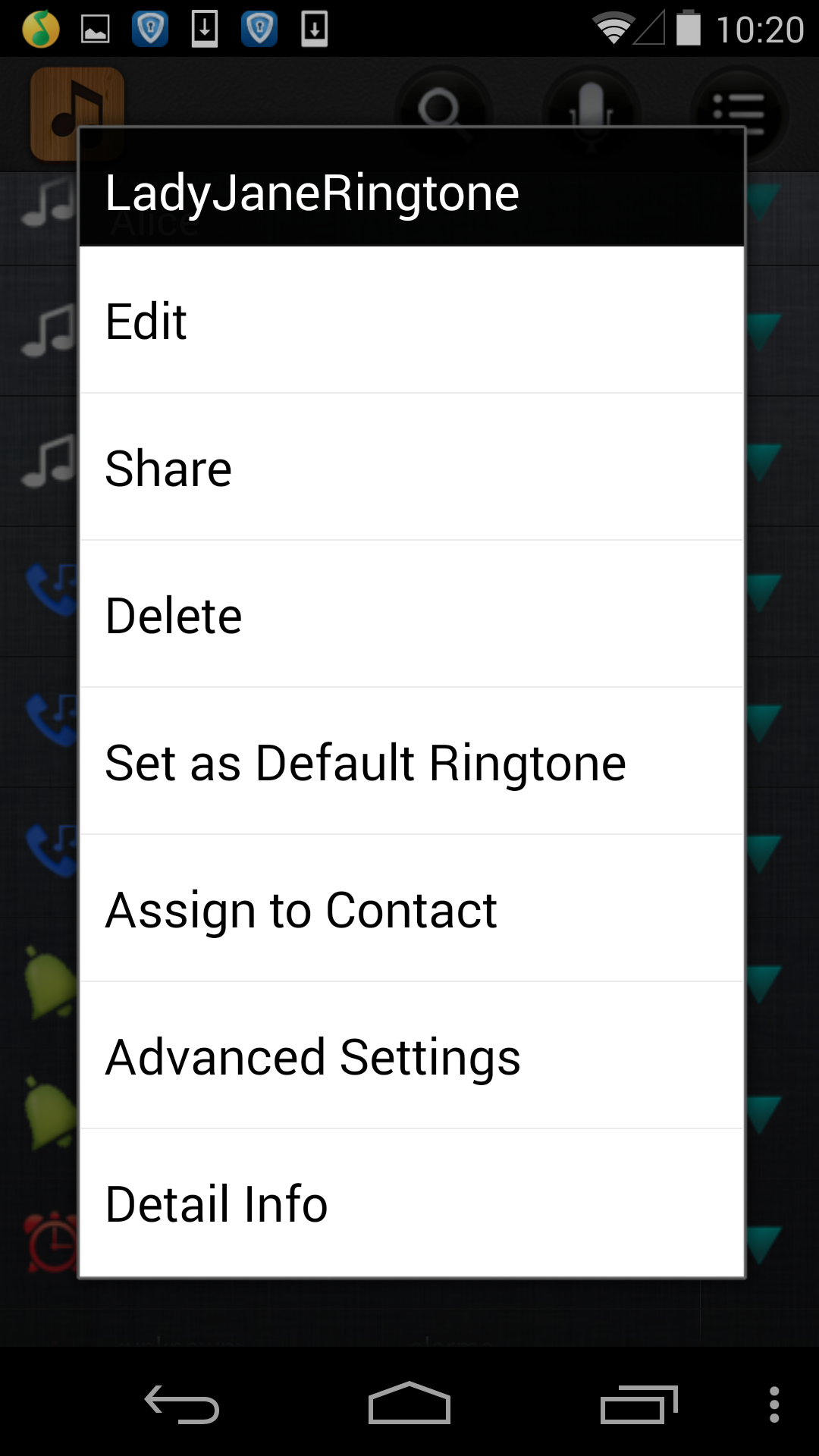 اسکرین شات 6 برنامه Ringtone Maker - MP3 Cutter