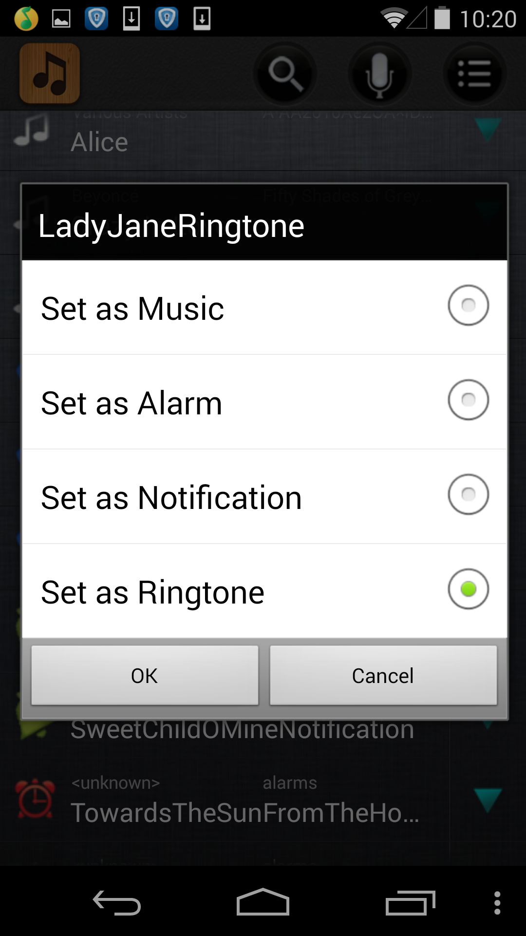 اسکرین شات 7 برنامه Ringtone Maker - MP3 Cutter