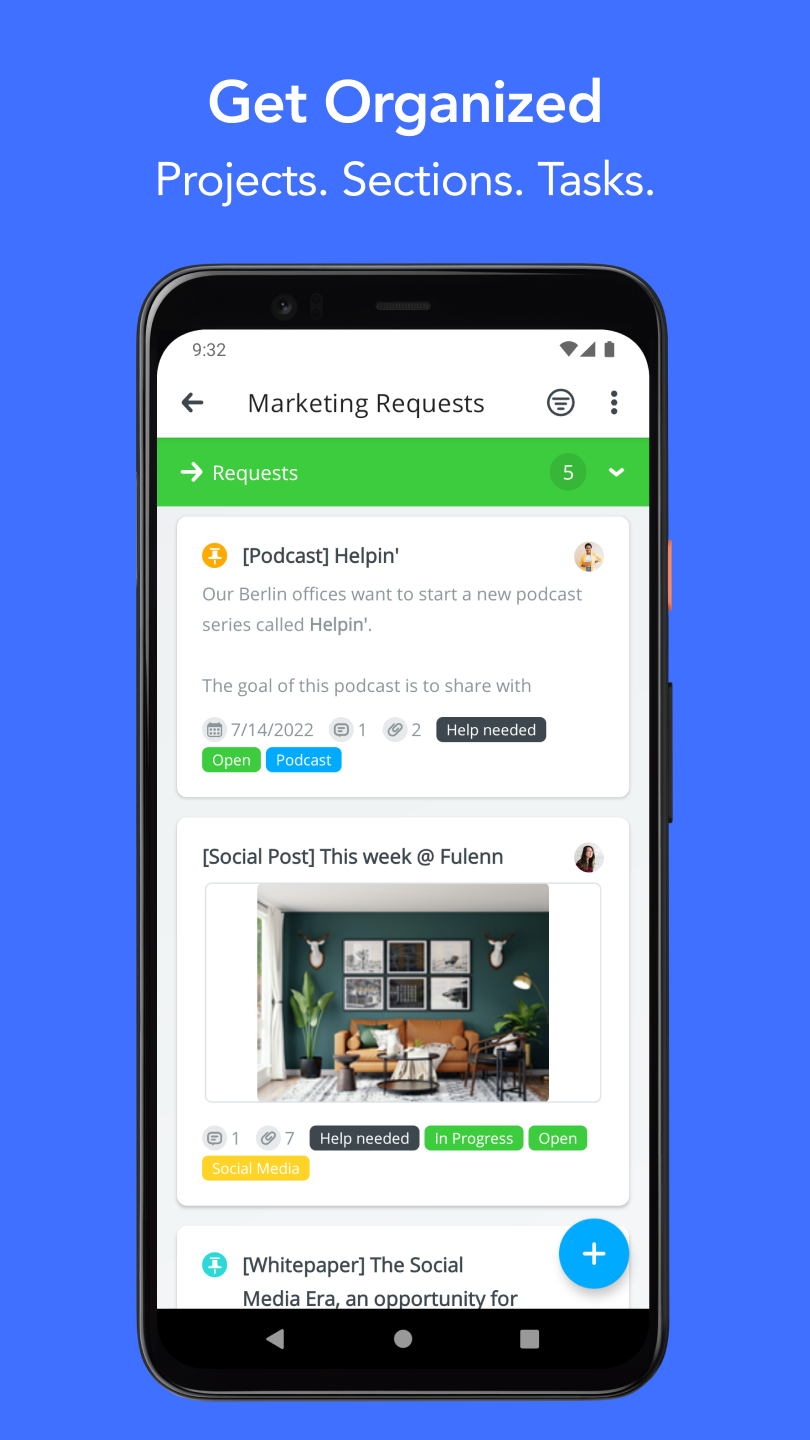 اسکرین شات 3 برنامه MeisterTask - Task Management