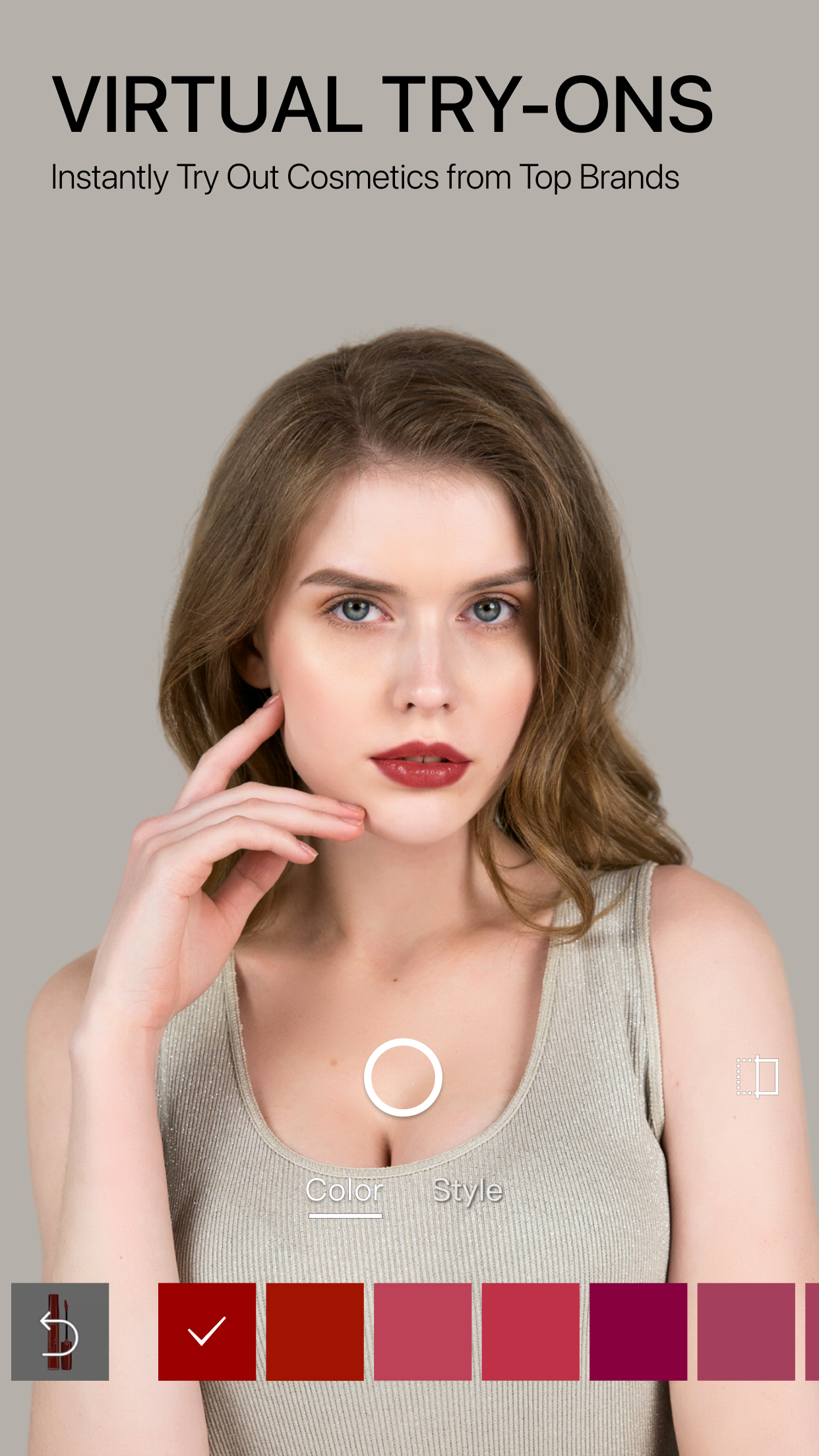اسکرین شات 5 برنامه MakeupPlus - Virtual Makeup