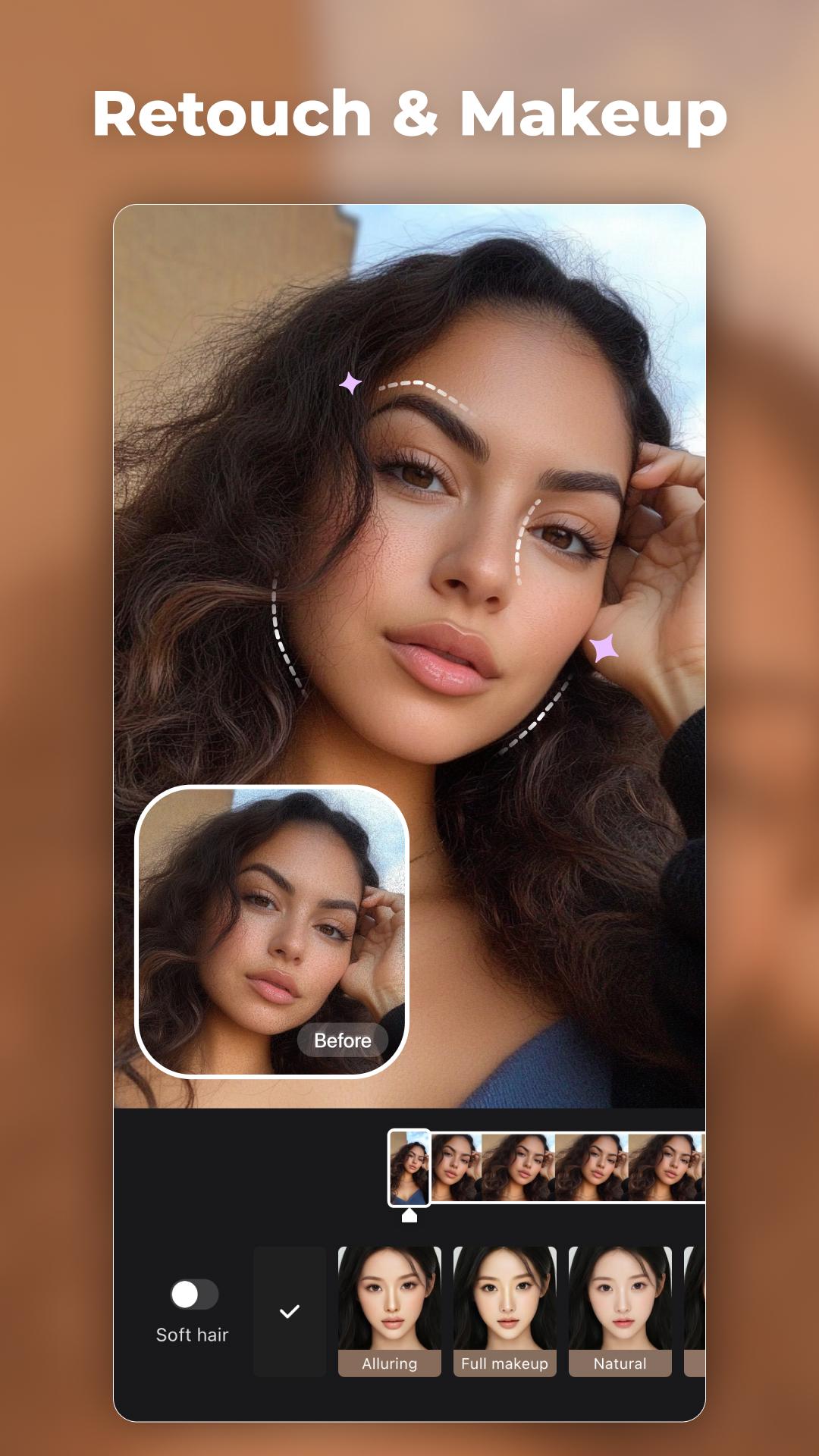 اسکرین شات 5 برنامه Wink: Video Enhancer & Editor