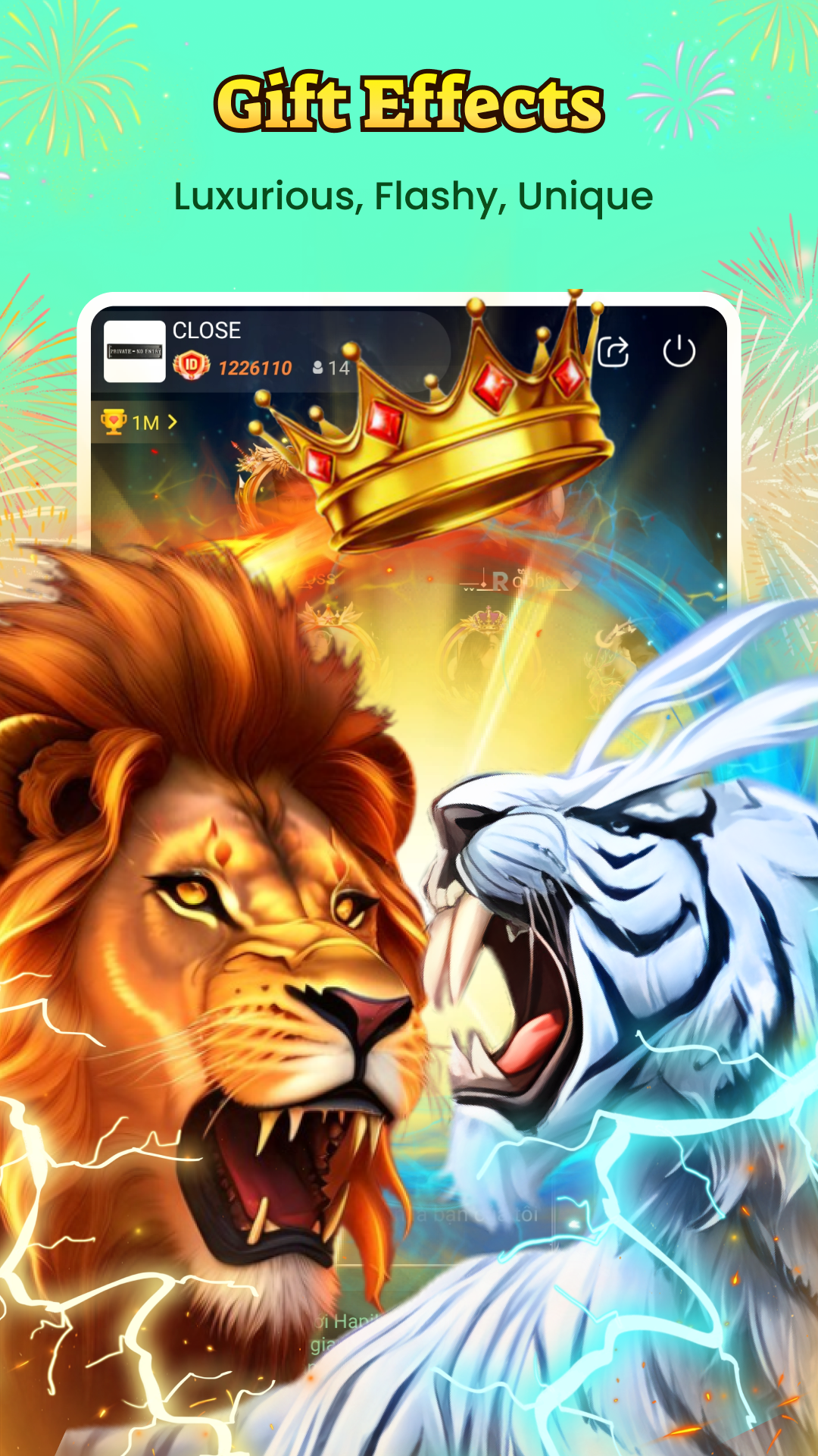 اسکرین شات 6 برنامه Hapi-Group Voice Chat Rooms