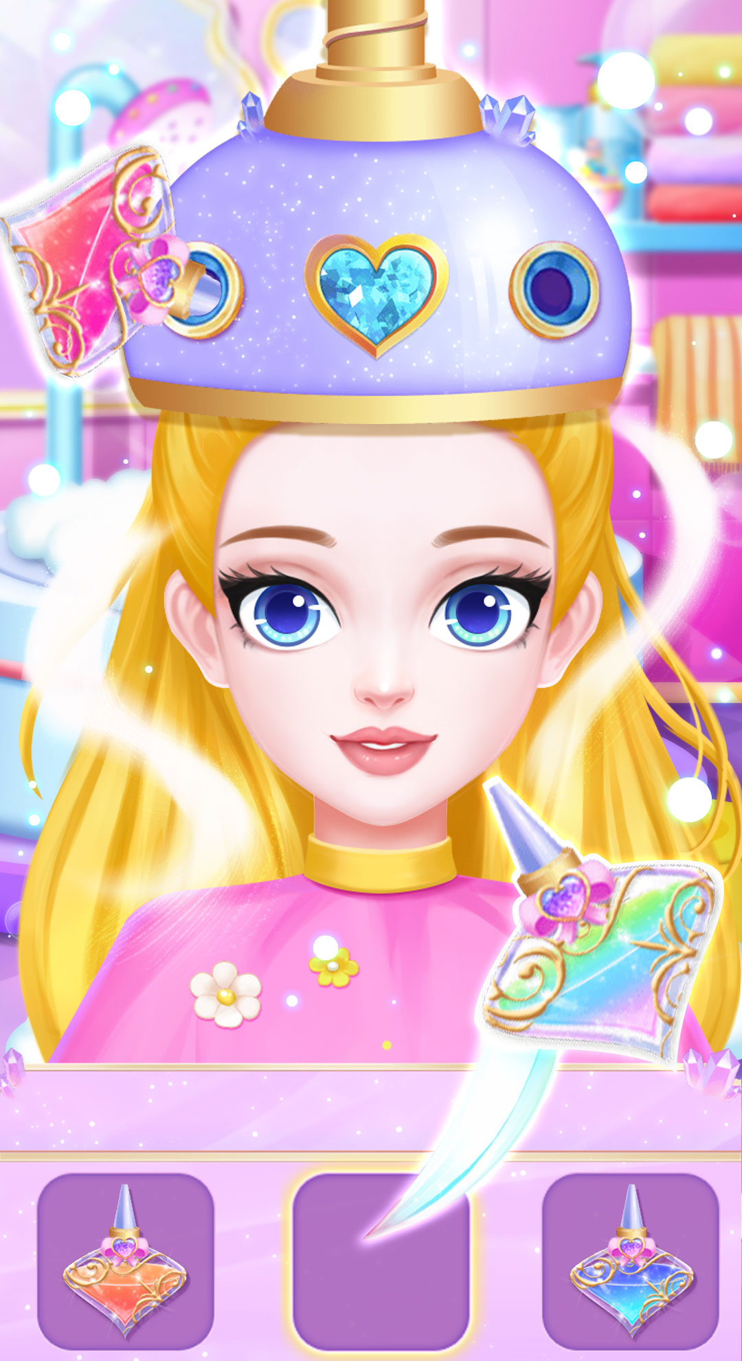 اسکرین شات 5 بازی Makeup Games: Ice Princess