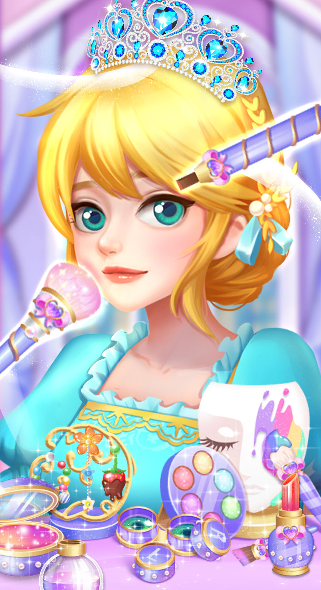 اسکرین شات 3 بازی Makeup Games: Ice Princess