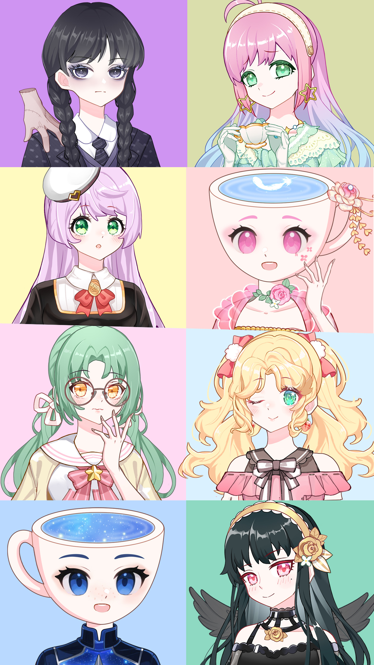 اسکرین شات 1 بازی Anime Avatar Maker Creator