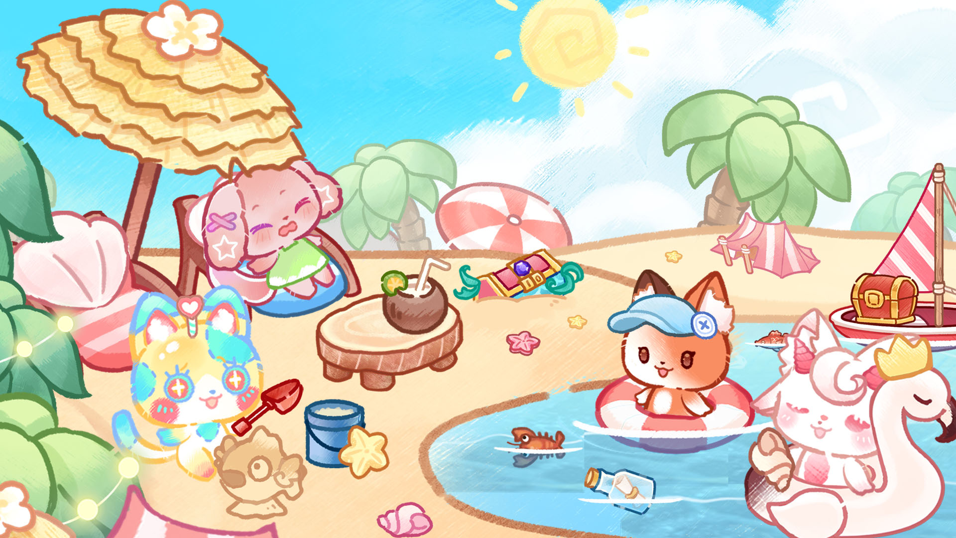 اسکرین شات 5 بازی Lovely Cat World : Avatar Life