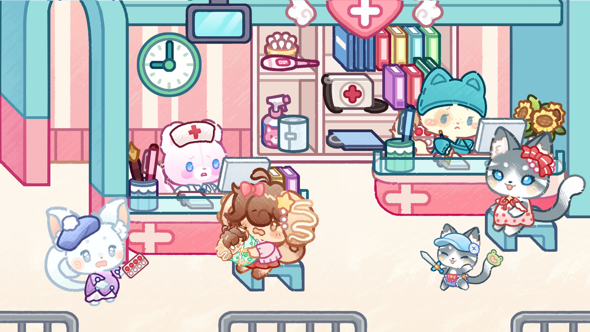 اسکرین شات 5 بازی Lovely Cat World : Avatar Life