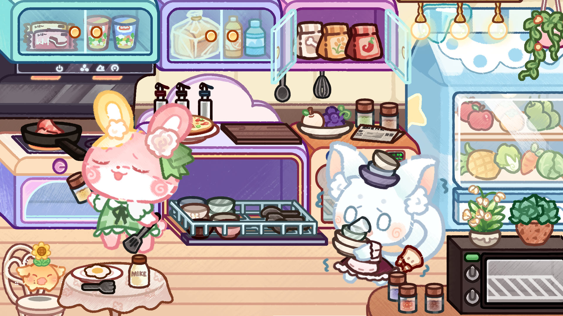 اسکرین شات 2 بازی Lovely Cat World : Avatar Life