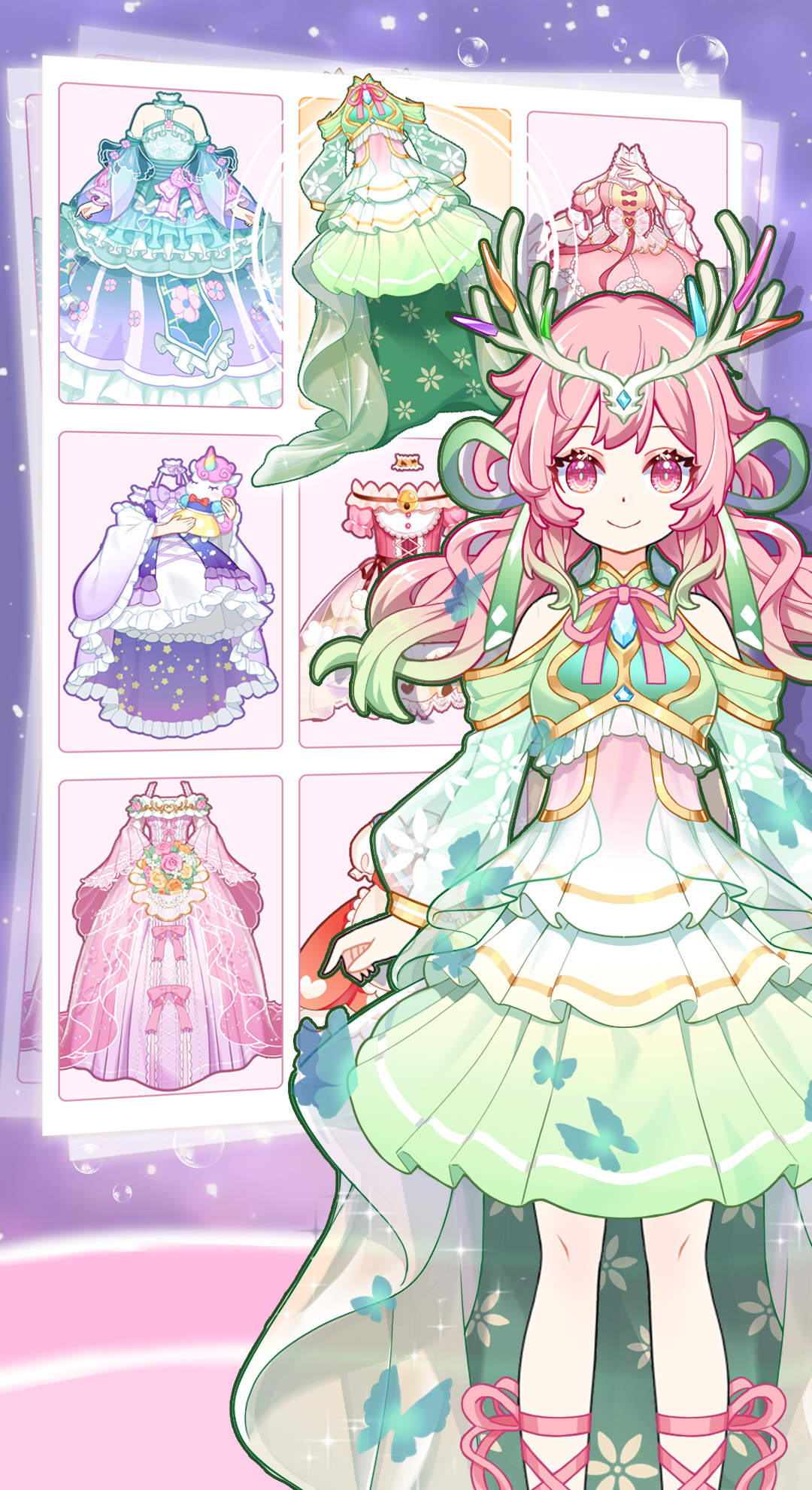 اسکرین شات 5 بازی Anime Princess Dress Up Game