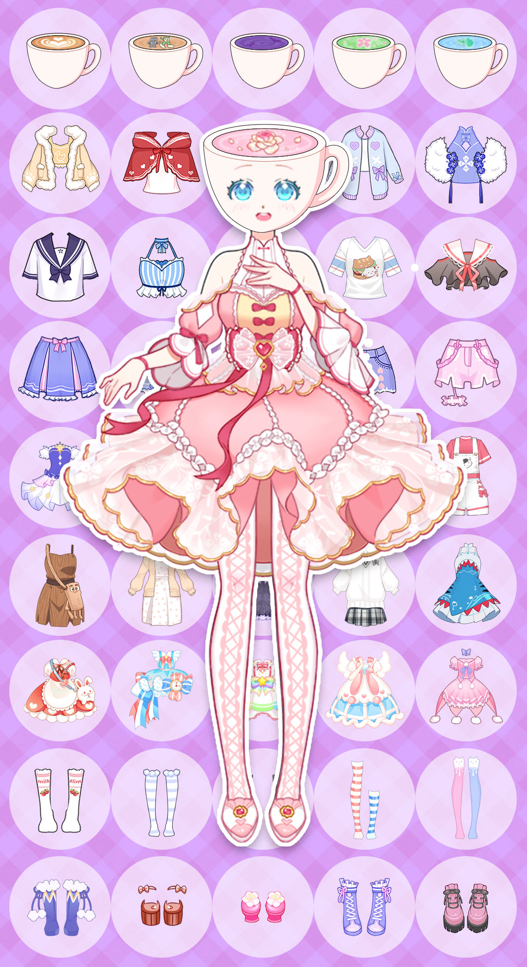 اسکرین شات 1 بازی Anime Princess Dress Up Game