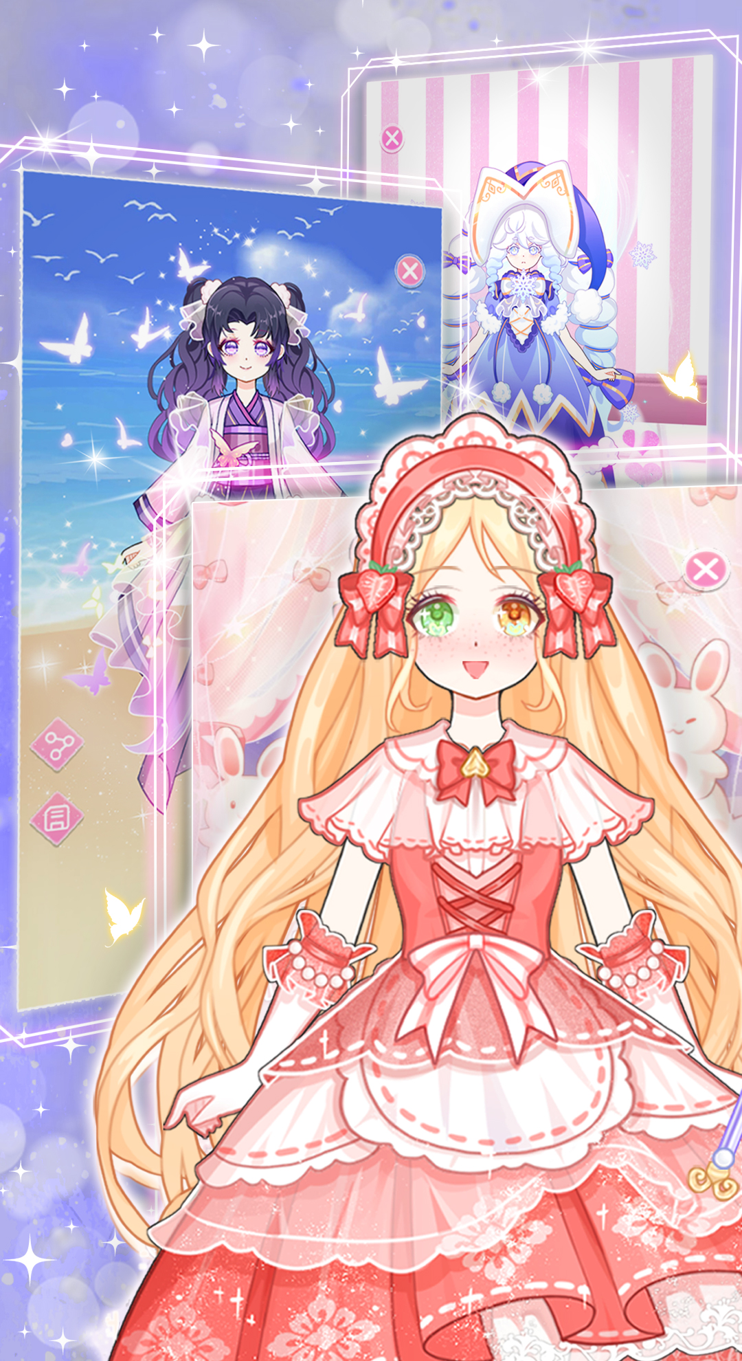 اسکرین شات 4 بازی Anime Princess Dress Up Game