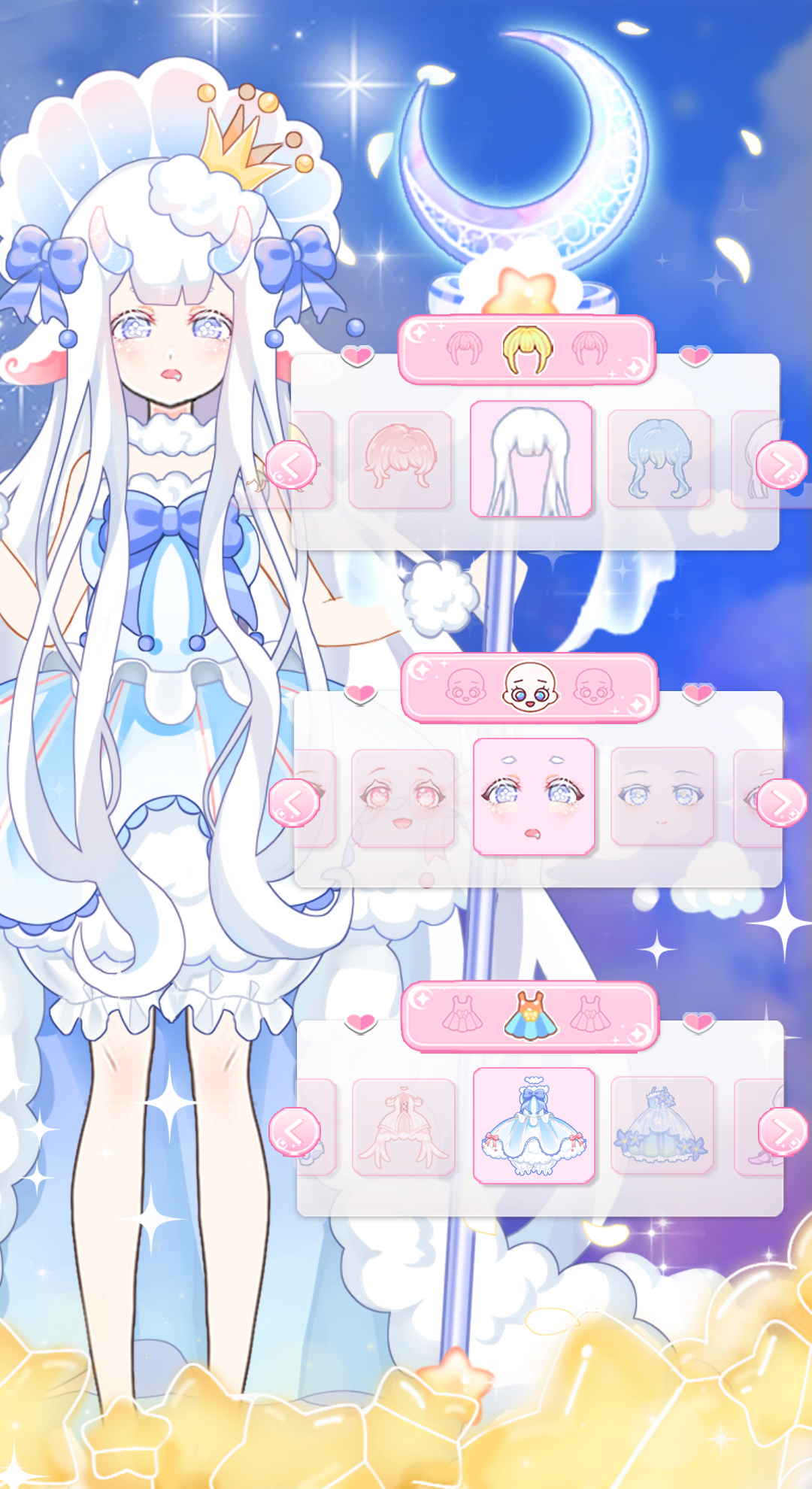 اسکرین شات 5 بازی Anime Princess Dress Up Game