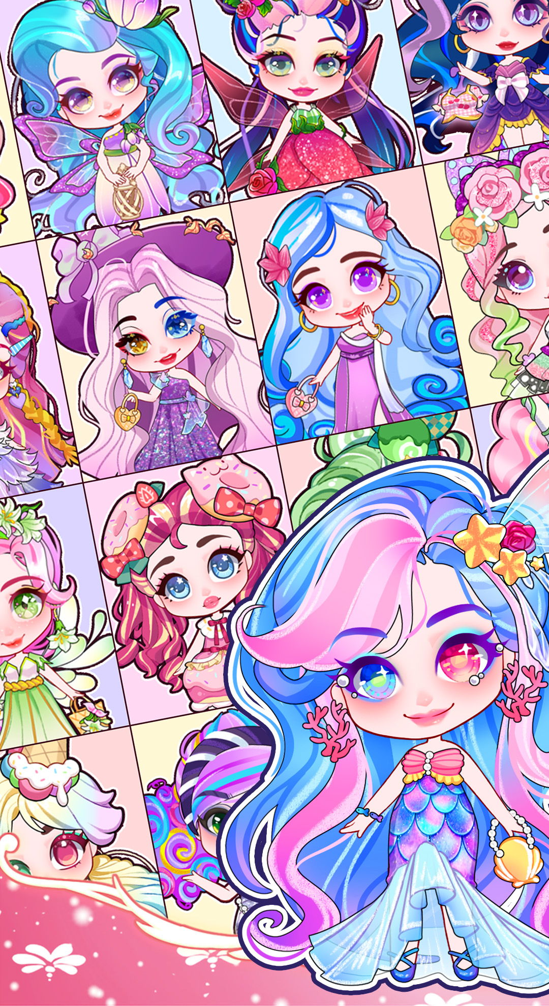 اسکرین شات 3 بازی Hair Doll Dress Up Game
