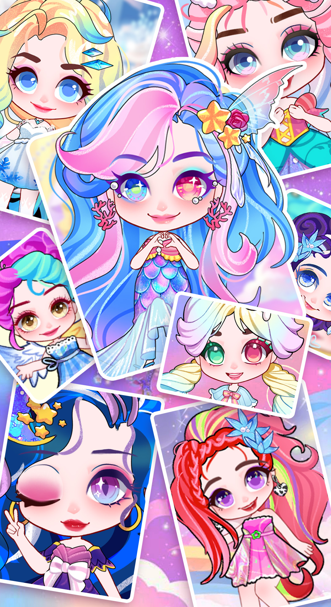 اسکرین شات 5 بازی Hair Doll 2：Dress Up Game