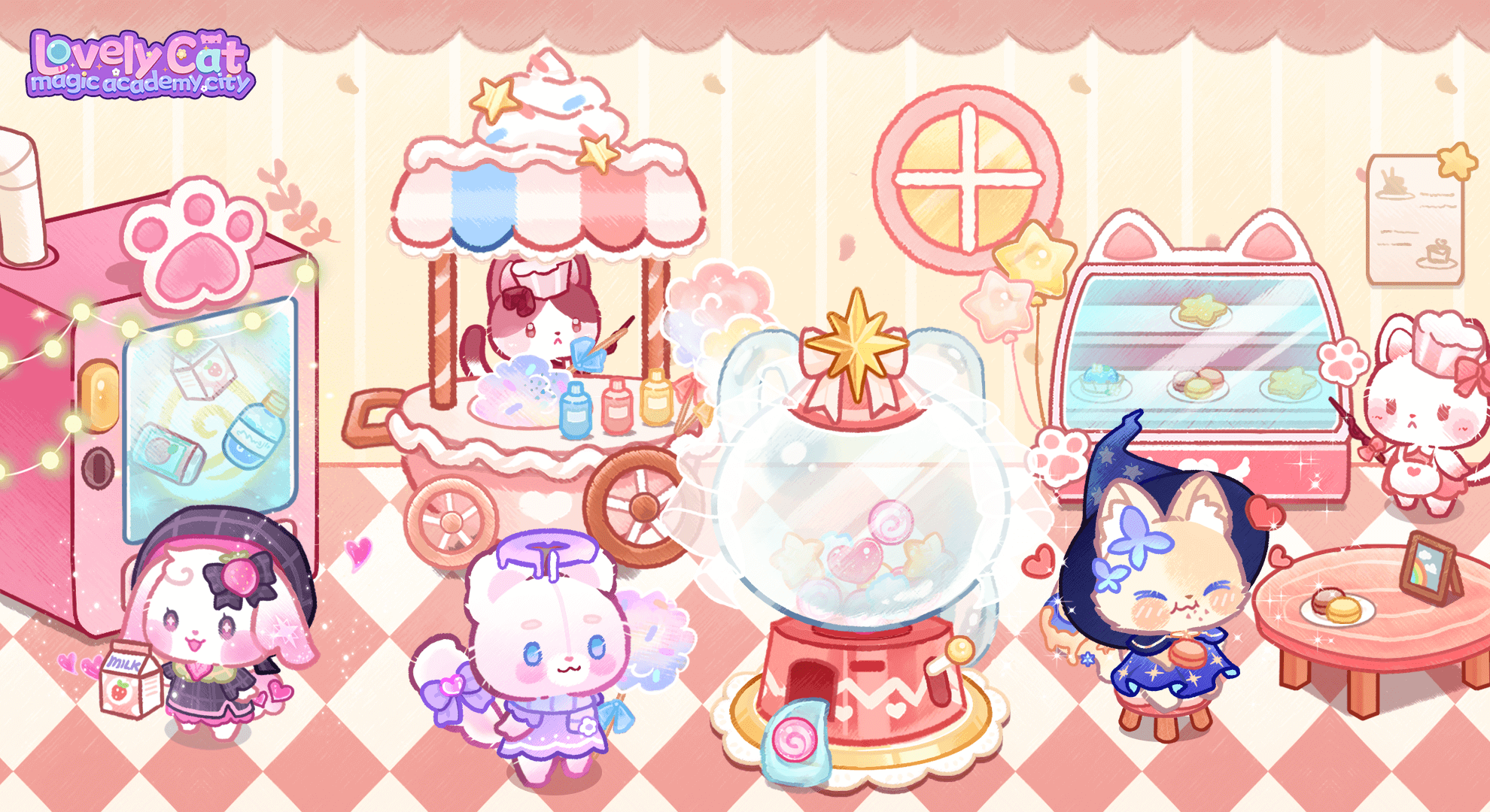 اسکرین شات 3 بازی Lovely Cat: Magic Academy City