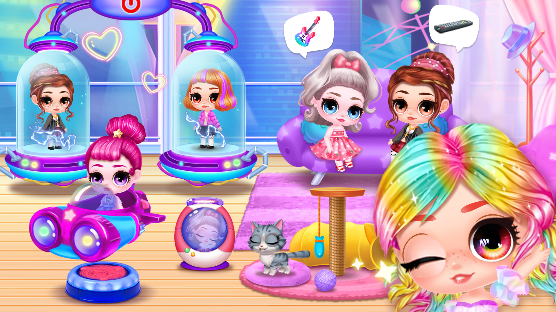 اسکرین شات 5 بازی Sweet Dolls：Dress Up Games