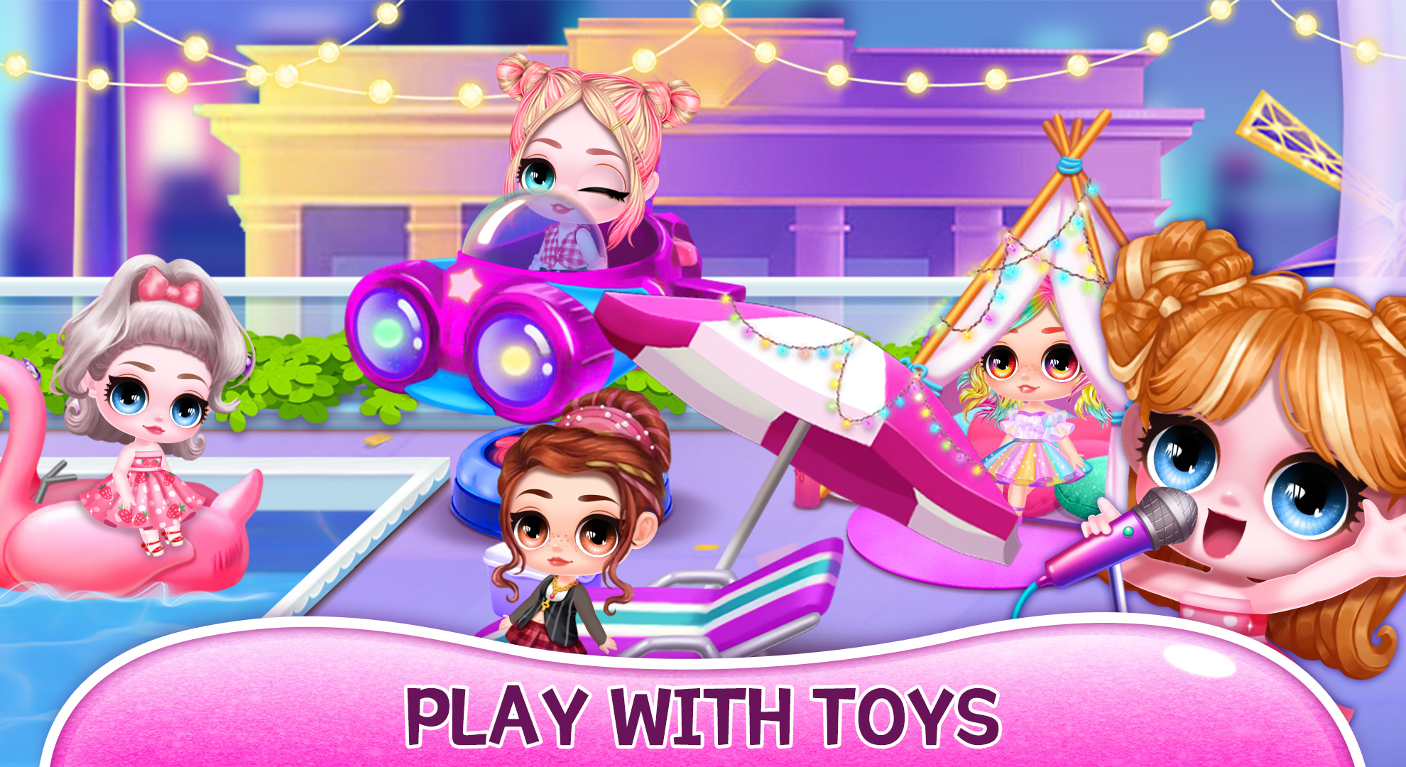 اسکرین شات 4 بازی Sweet Dolls：Dress Up Games
