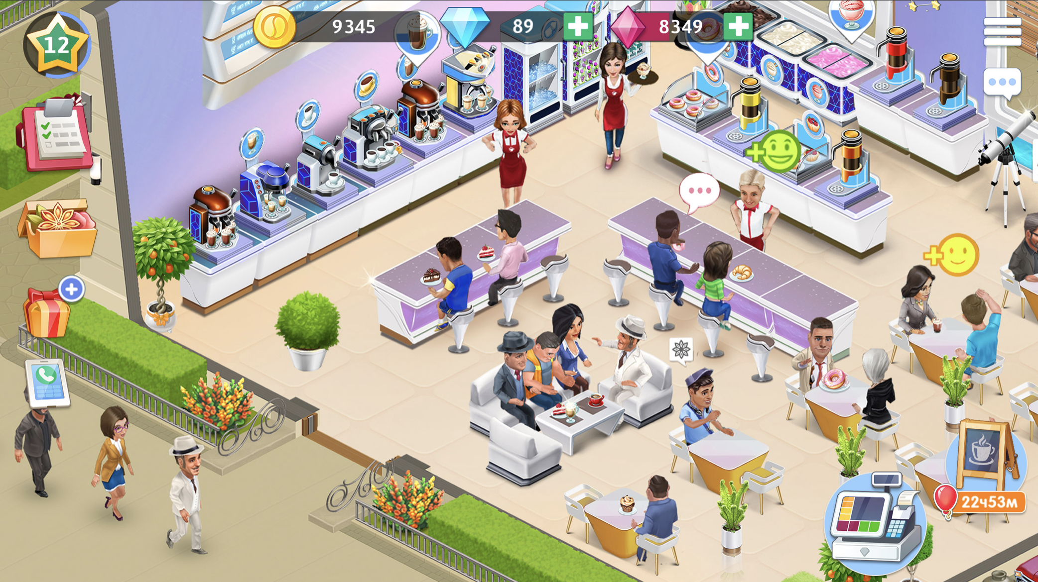 اسکرین شات 8 بازی My Cafe — Restaurant Game