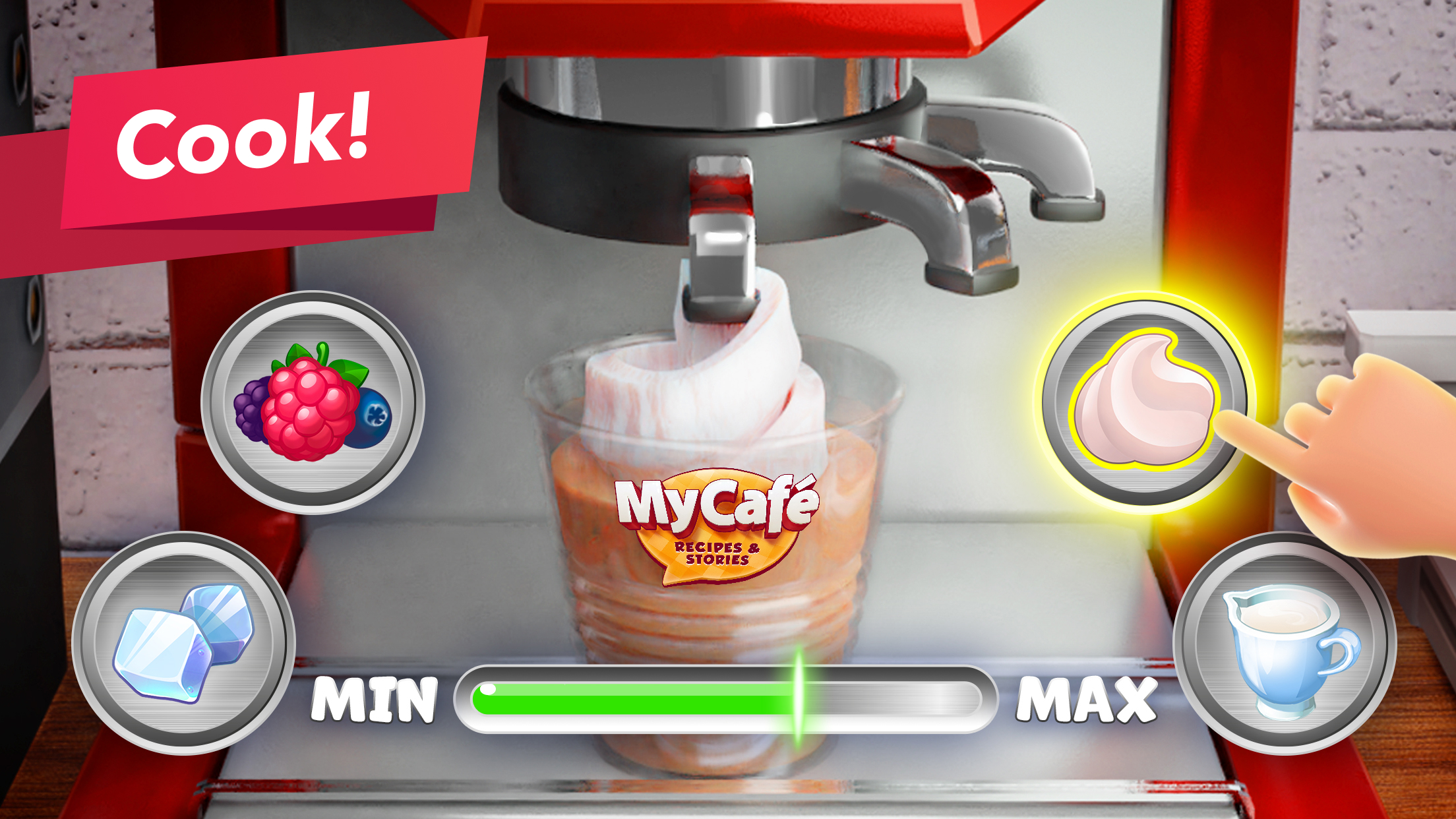 اسکرین شات 2 بازی My Cafe — Restaurant Game