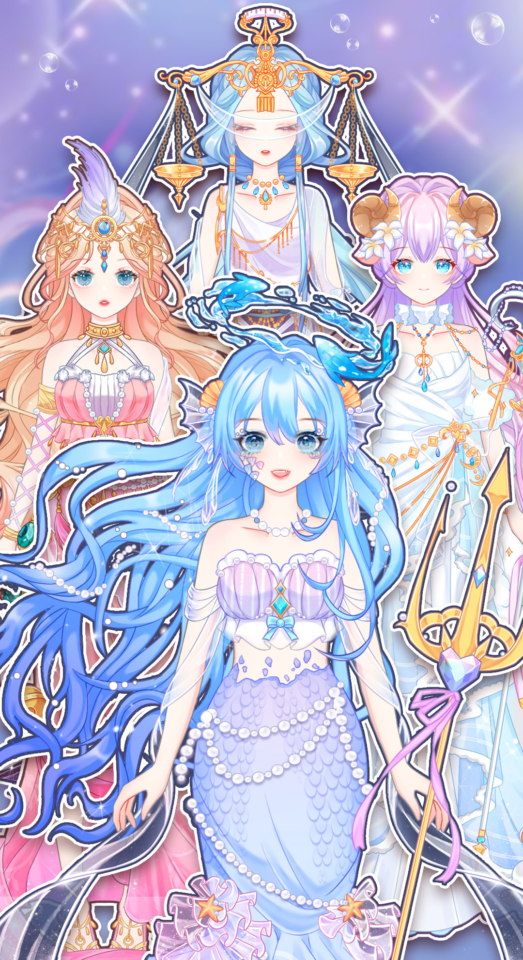 اسکرین شات 5 بازی Anime Princess 2：Dress Up Game
