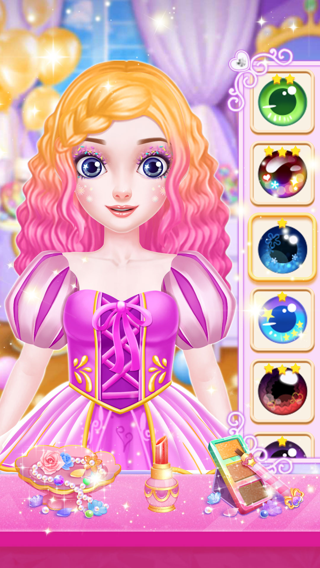 اسکرین شات 2 بازی Princess Makeup：Dressup Games