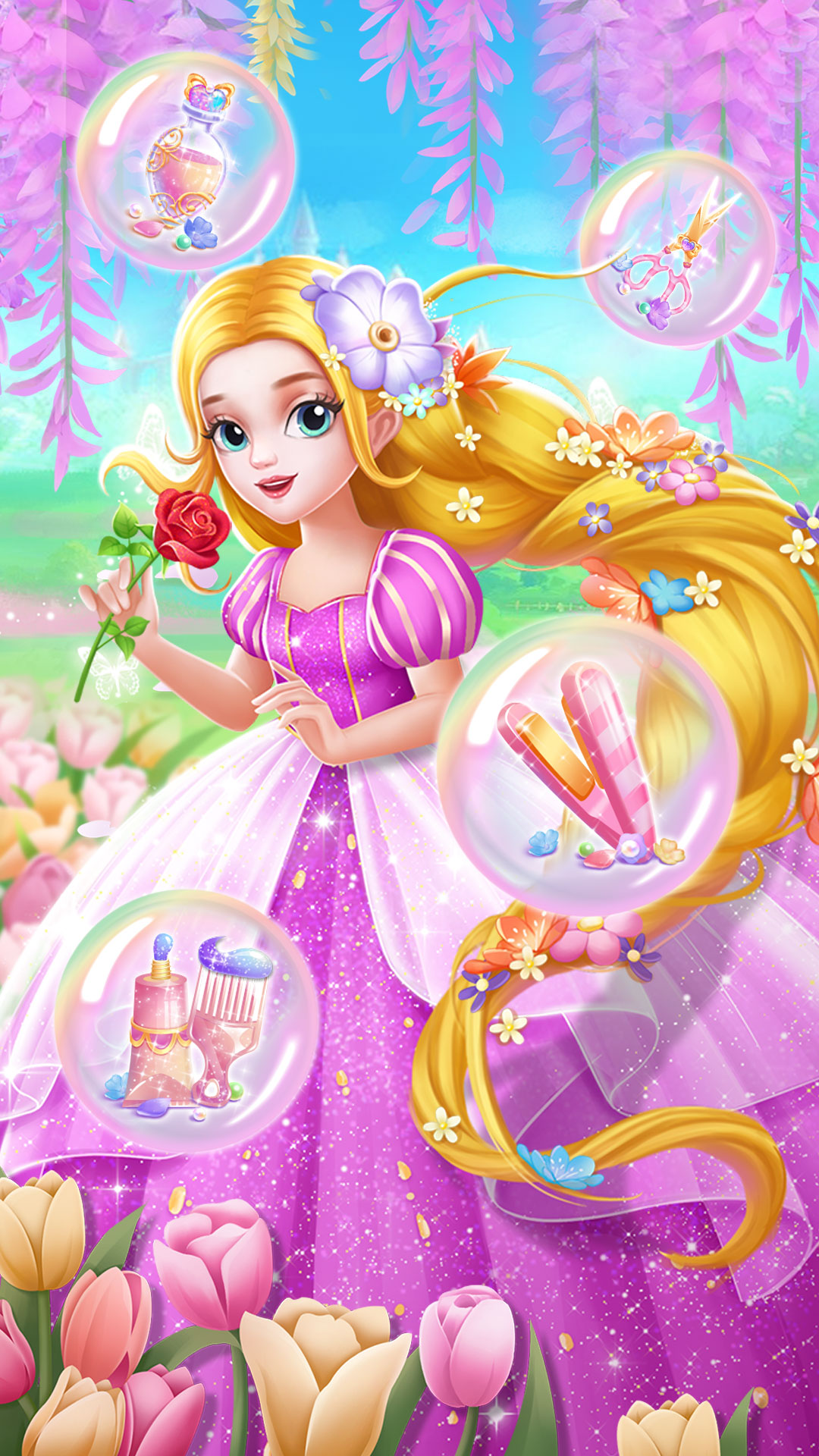 اسکرین شات 3 بازی Princess Makeup：Dressup Games