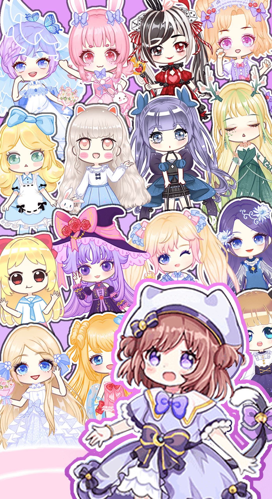 اسکرین شات 2 بازی Sweet Doll Dress Up Games