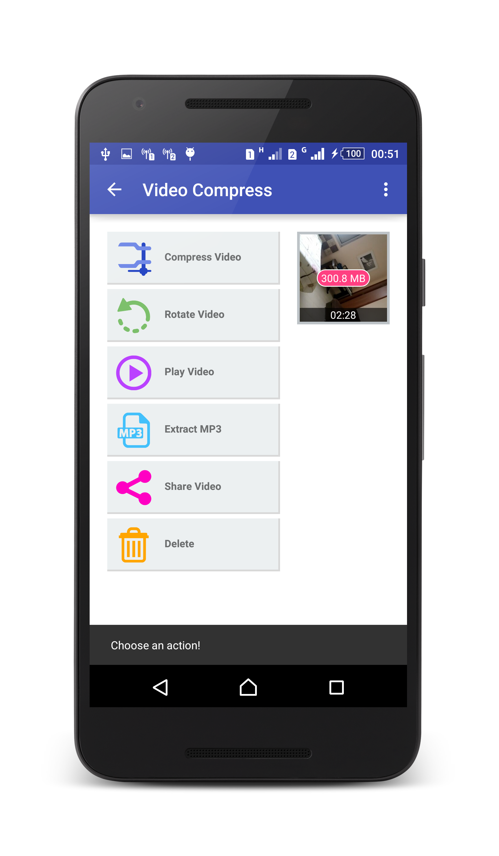 اسکرین شات 3 برنامه فشرده سازی فیلم - video compressor
