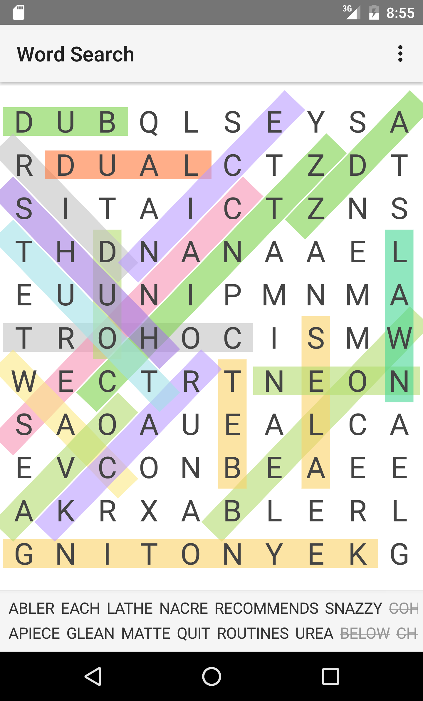 اسکرین شات 2 بازی Word Search