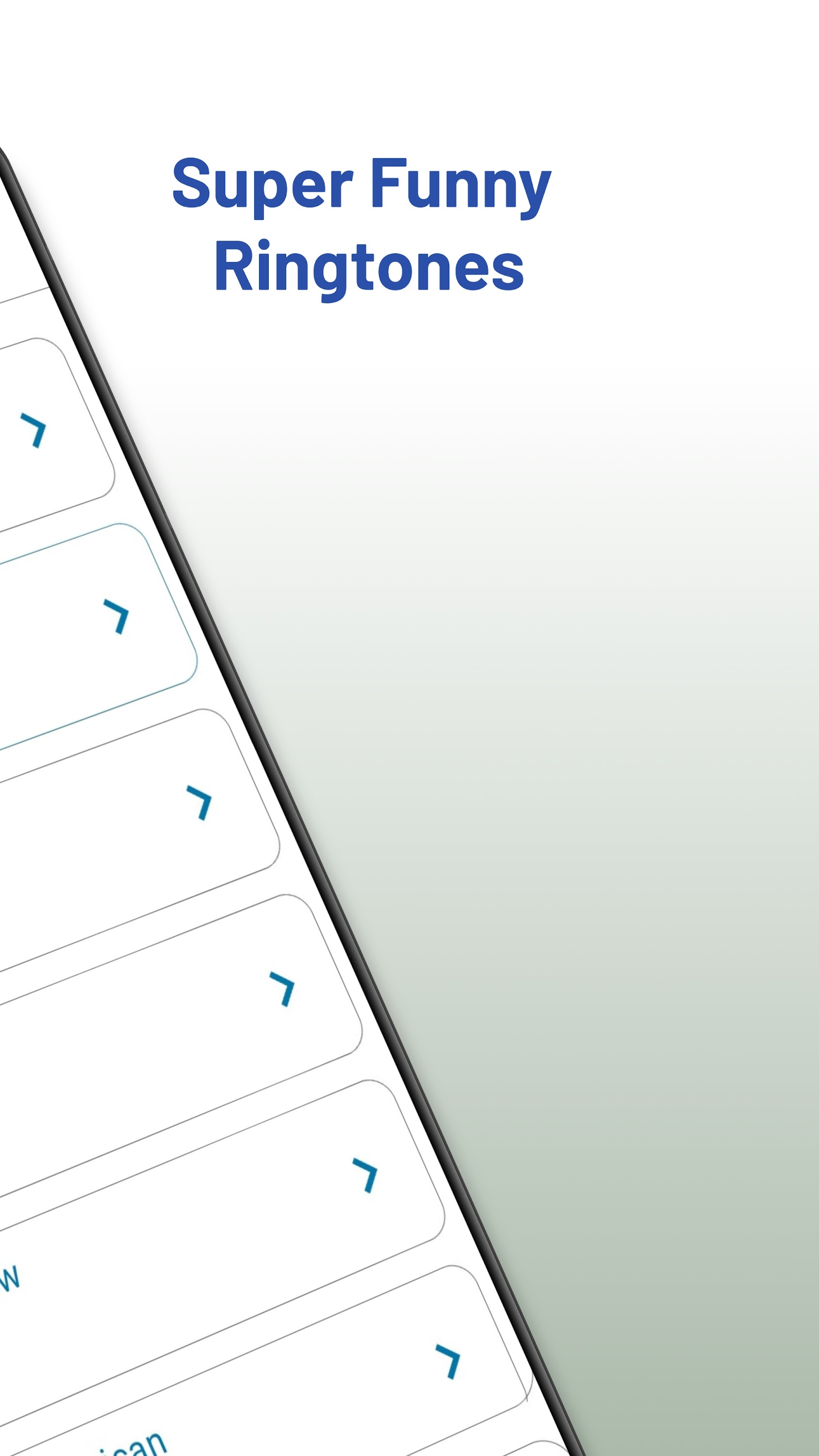 اسکرین شات 2 برنامه Super Funny Ringtones