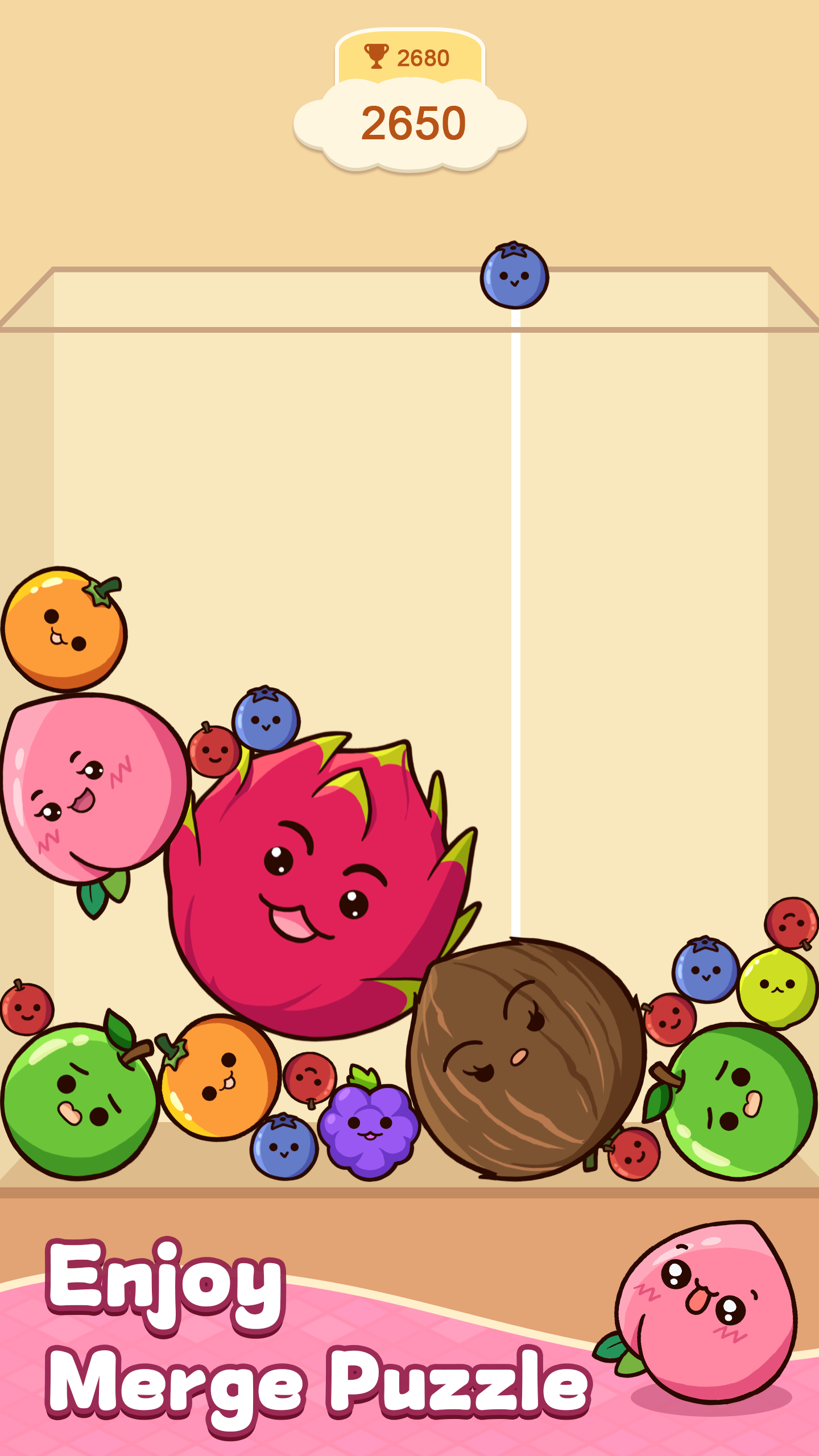 اسکرین شات 4 بازی Fruit Merge™: Match Game