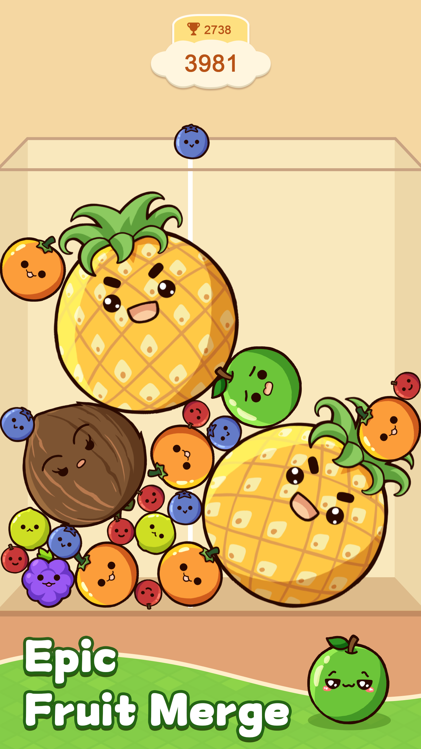 اسکرین شات 6 بازی Fruit Merge™: Match Game
