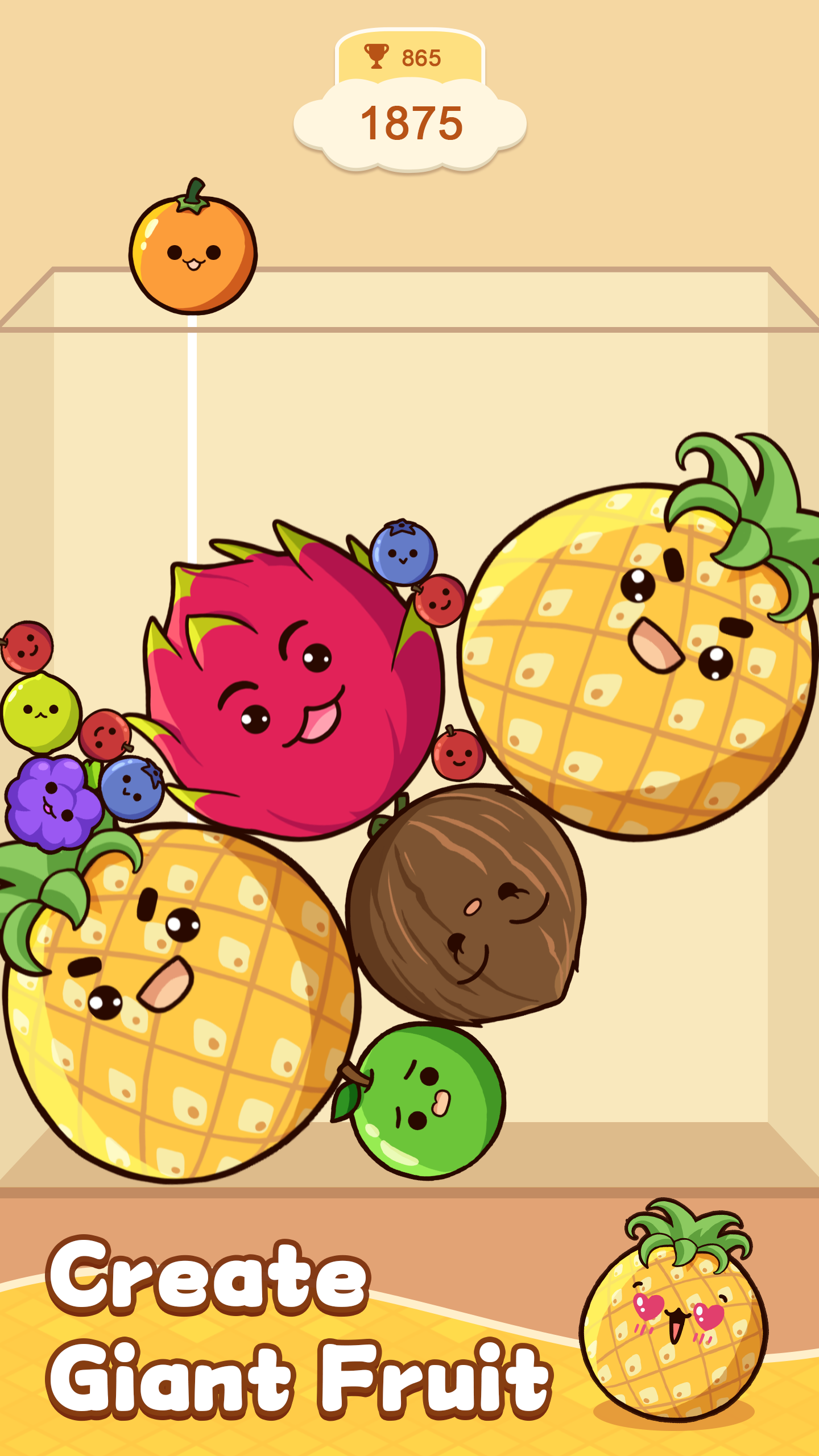 اسکرین شات 3 بازی Fruit Merge™: Match Game