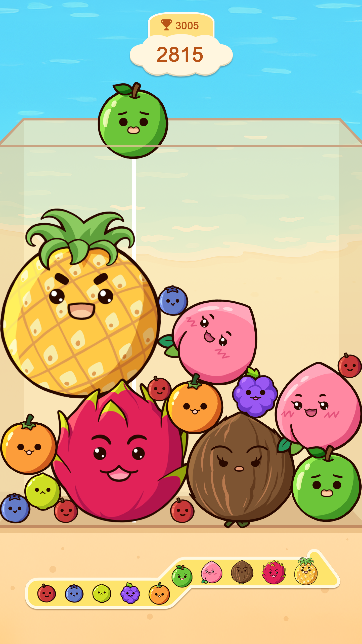 اسکرین شات 5 بازی Fruit Merge: Juicy Drop Game