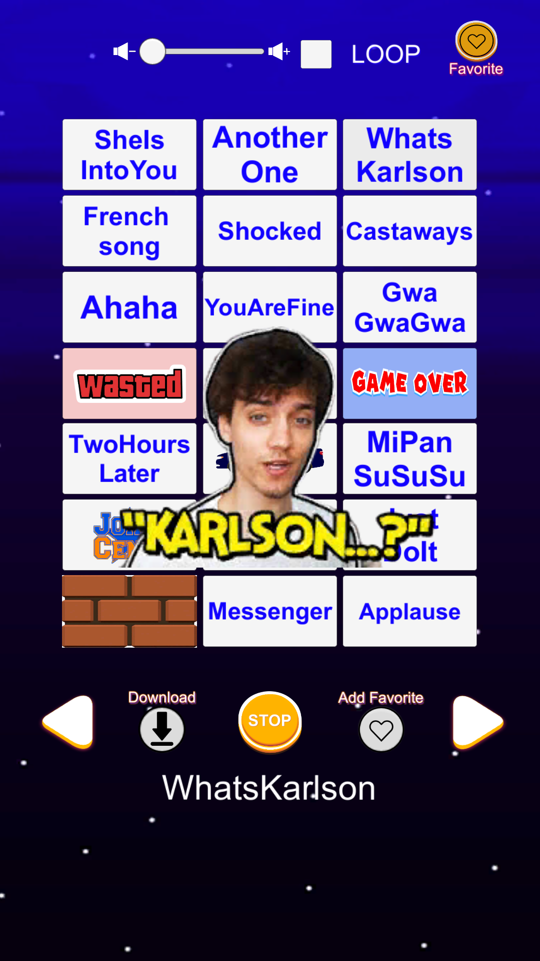 اسکرین شات 8 برنامه Meme Sound Effect Soundboard